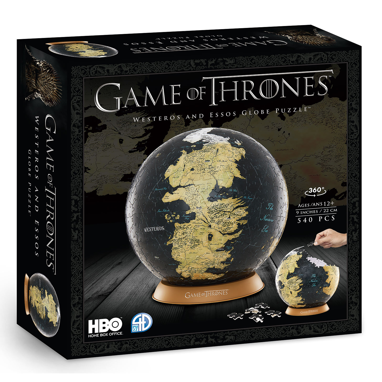 Game of Thrones - Westeros und Essos 3D Puzzle