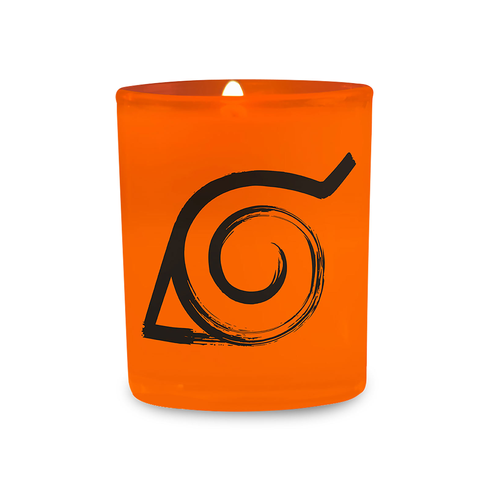 Naruto Shippuden - Konoha Symbol Kerze im Glas