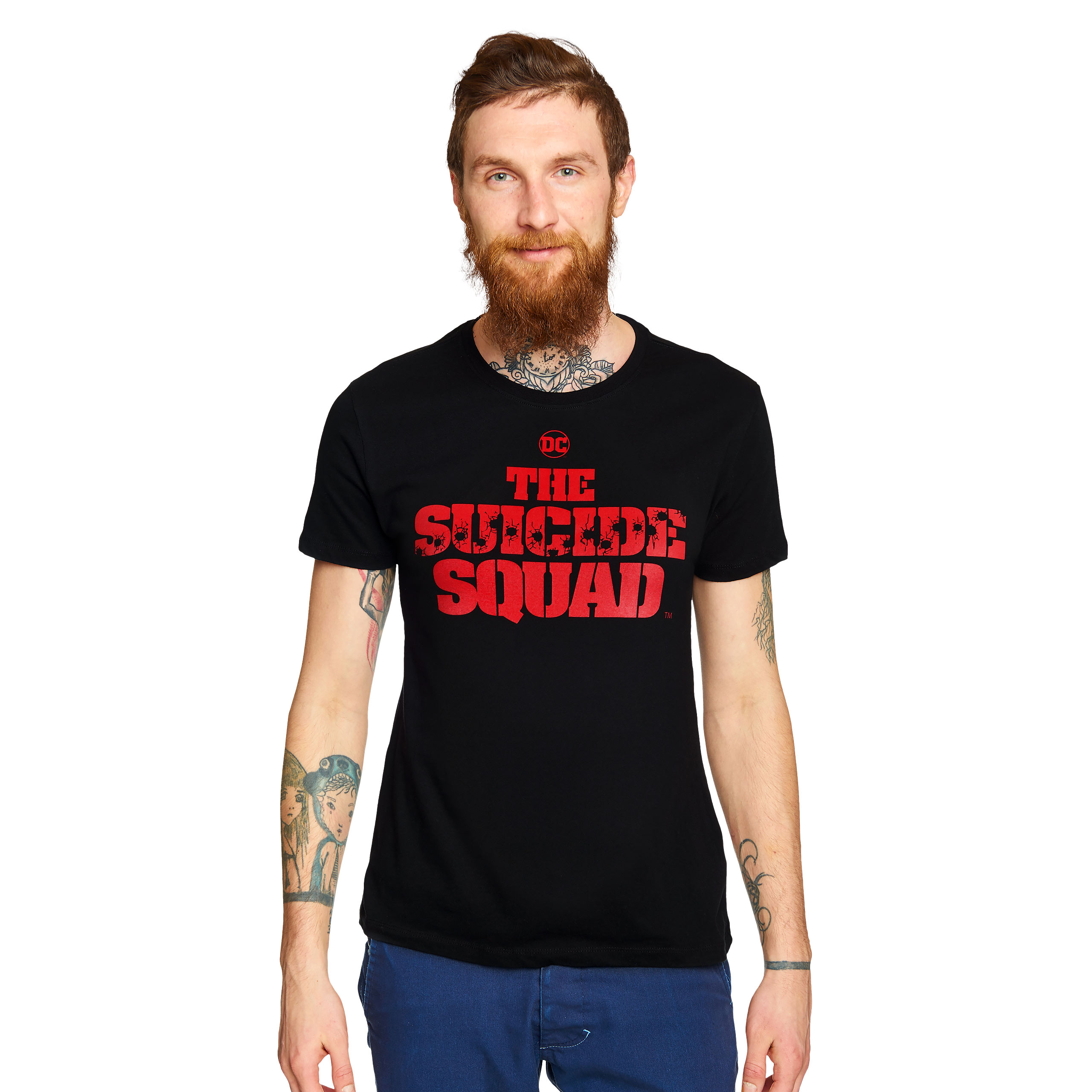 The Suicide Squad - Shot Logo T-Shirt schwarz