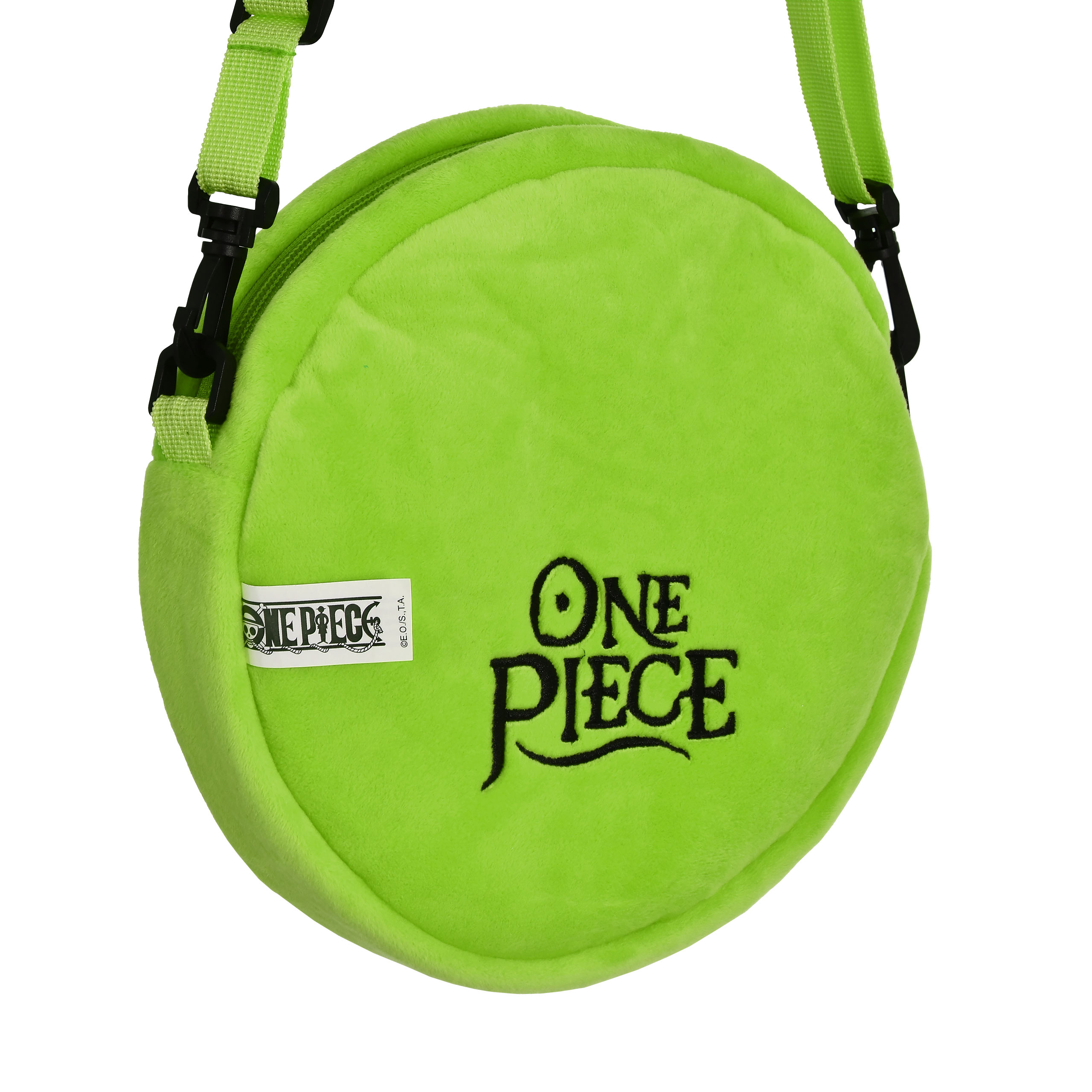 One Piece - Zoro Plüsch Umhängetasche grün