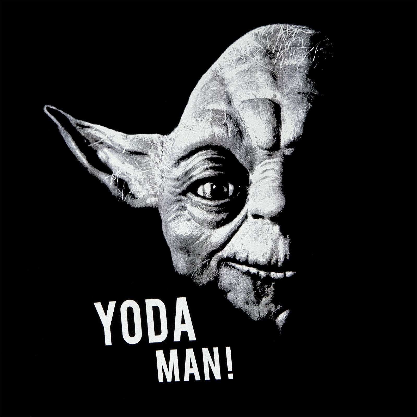 Star Wars - Yoda Man! T-Shirt schwarz
