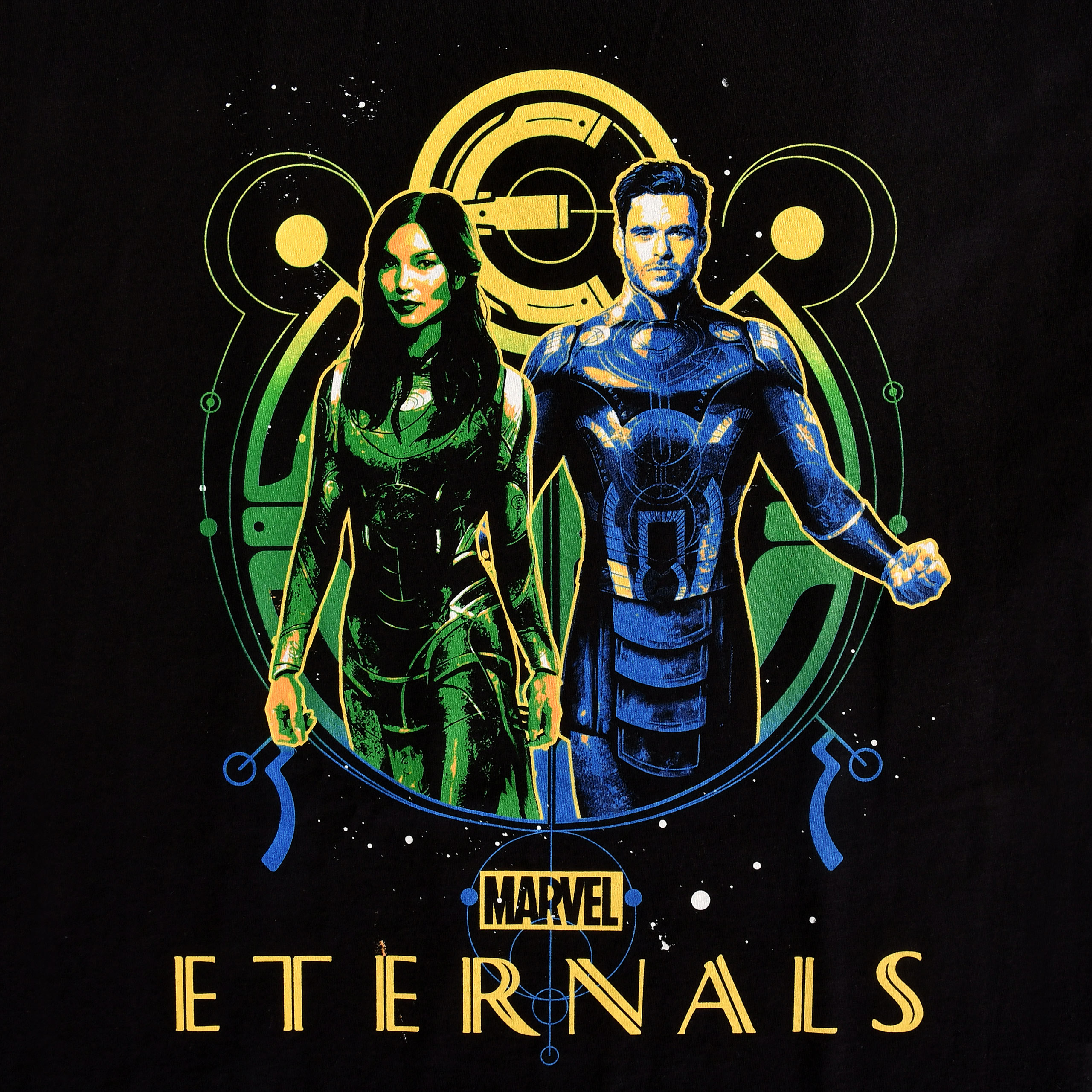 Eternals - Ikaris & Sersi T-Shirt schwarz