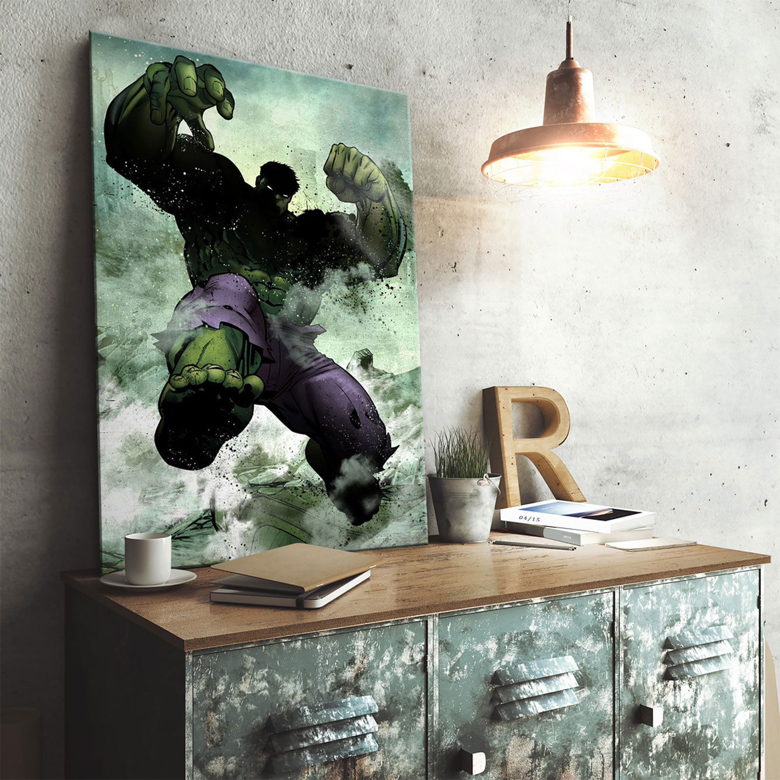 Hulk Metall Poster