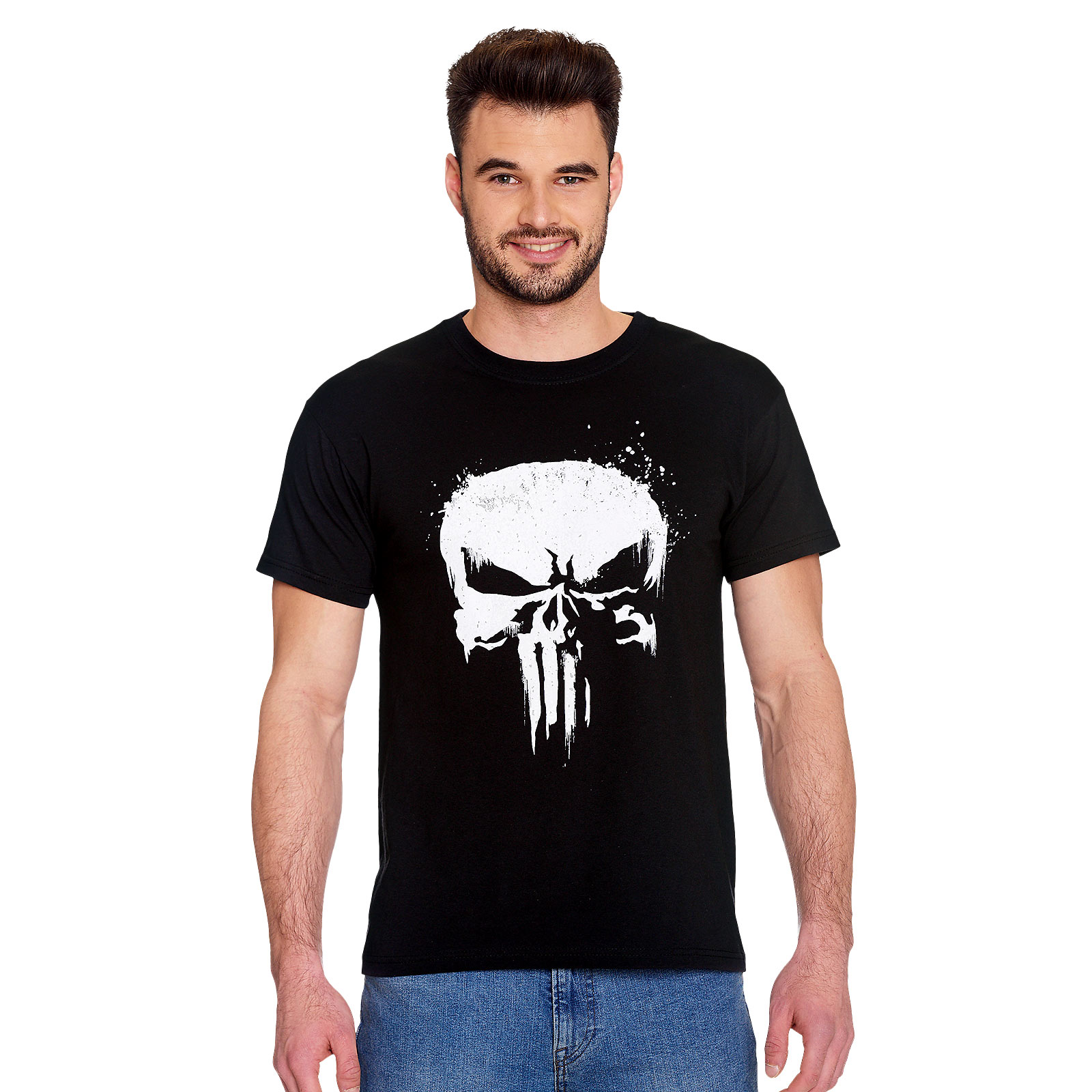 Punisher - Skull Logo T-Shirt schwarz
