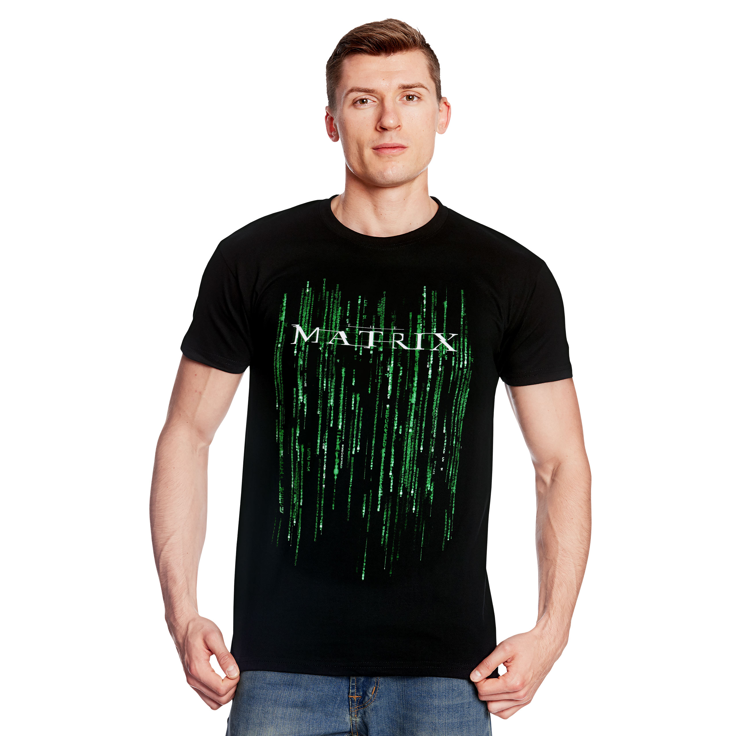 Matrix - Code T-Shirt schwarz