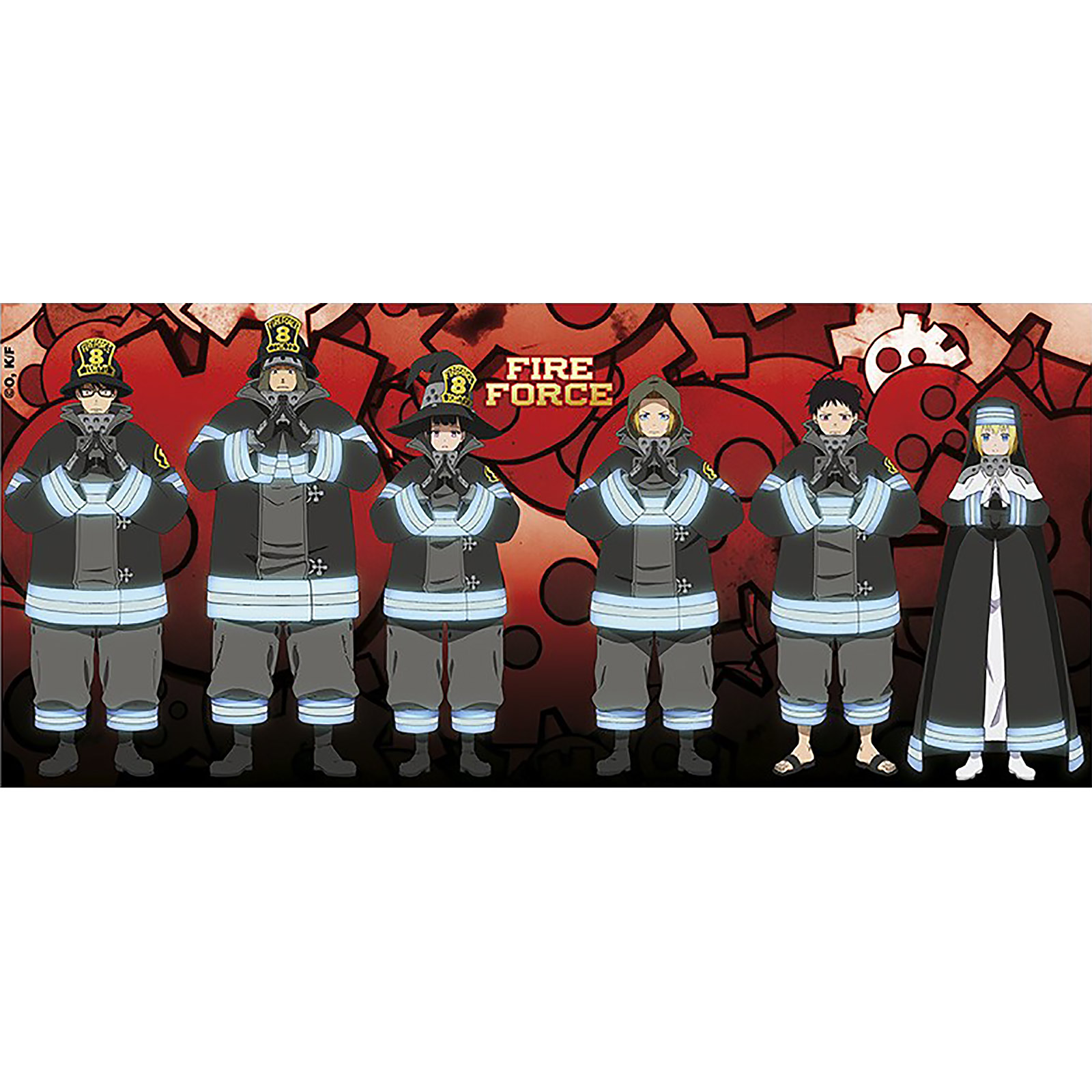 Fire Force - Company 8 Tasse