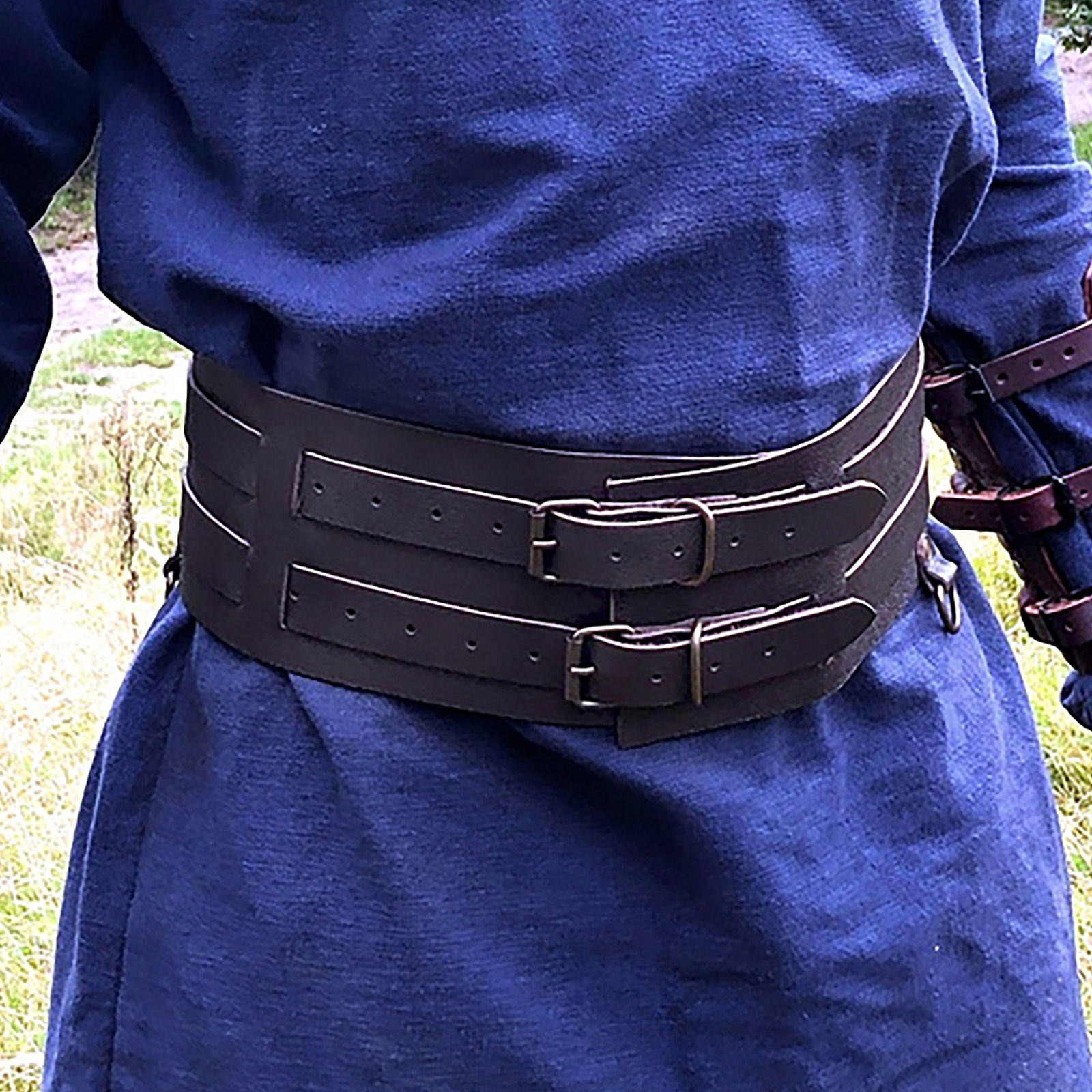 Mittelalter Gürtel braun