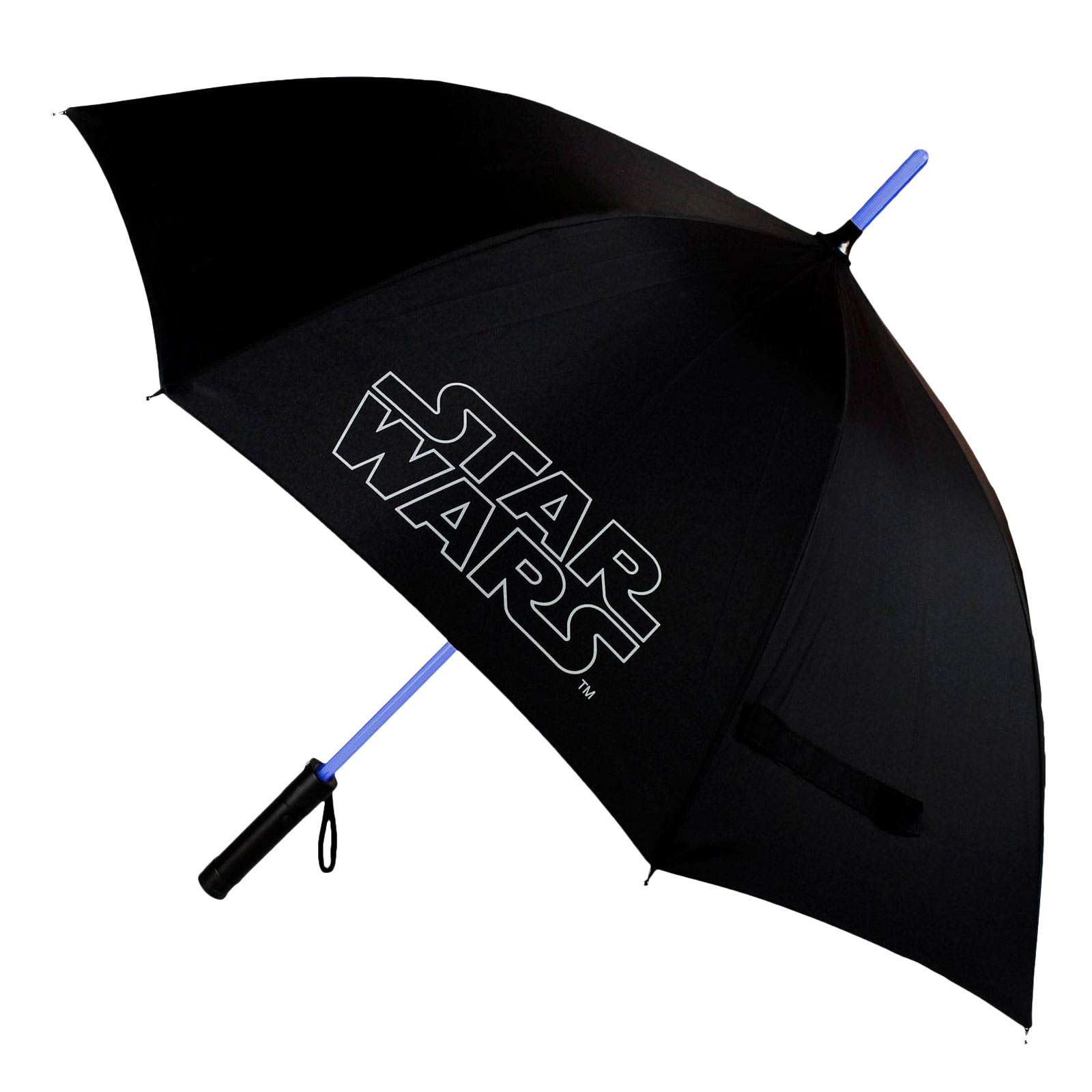 Star Wars - Lichtschwert Schirm mit LED Leuchtfunktion