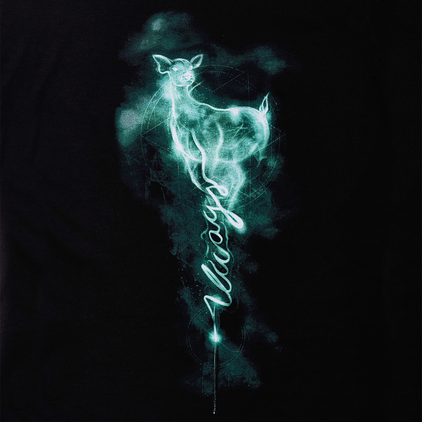 Snape Patronus Always T-Shirt Damen schwarz - Harry Potter