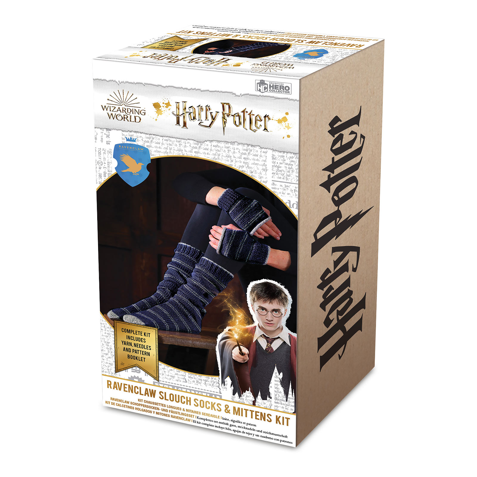 Harry Potter - Ravenclaw Handschuhe & Strümpfe Strick-Set