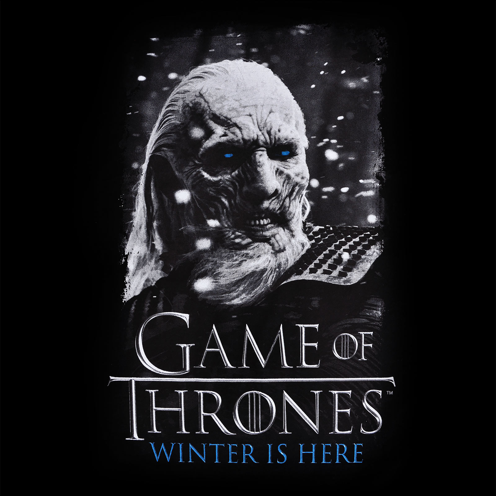 Game of Thrones - White Walker T-Shirt schwarz