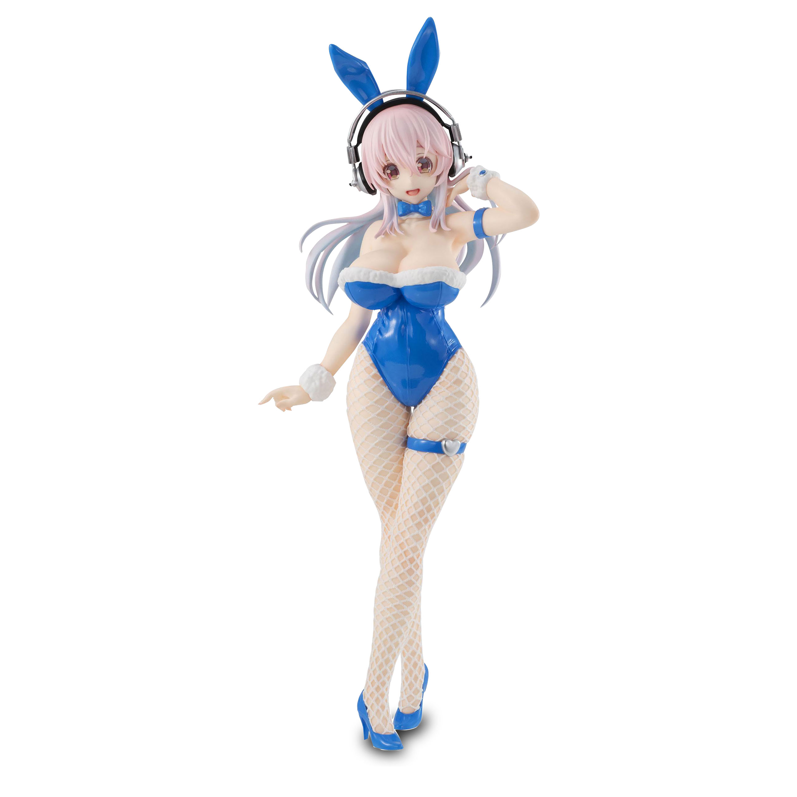 Super Sonico - BiCute Bunnies Blue Rabbit Figur