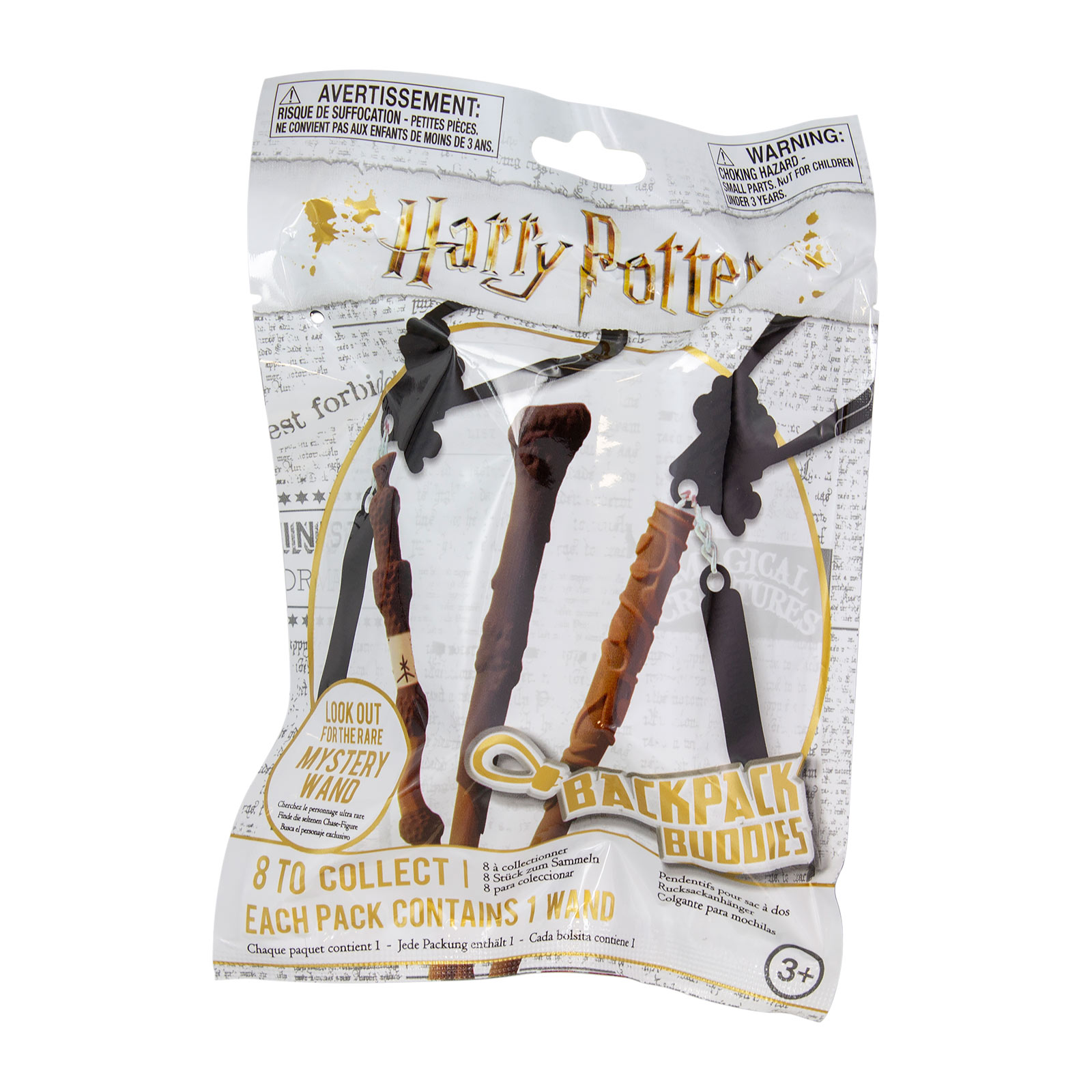 Harry Potter - Mystery Backpack Buddies Zauberstab Anhänger