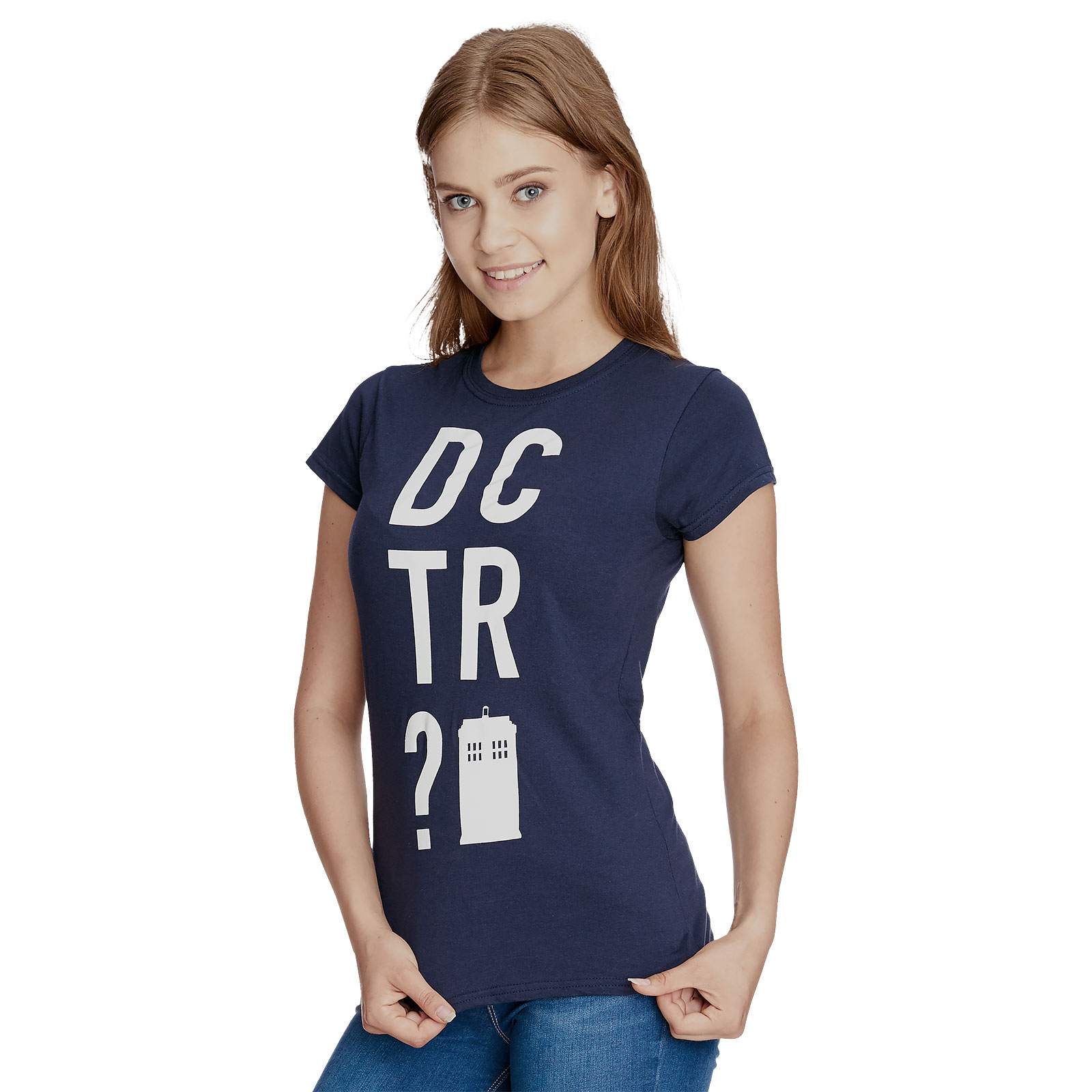 Doctor Who - DCTR T-Shirt Damen blau