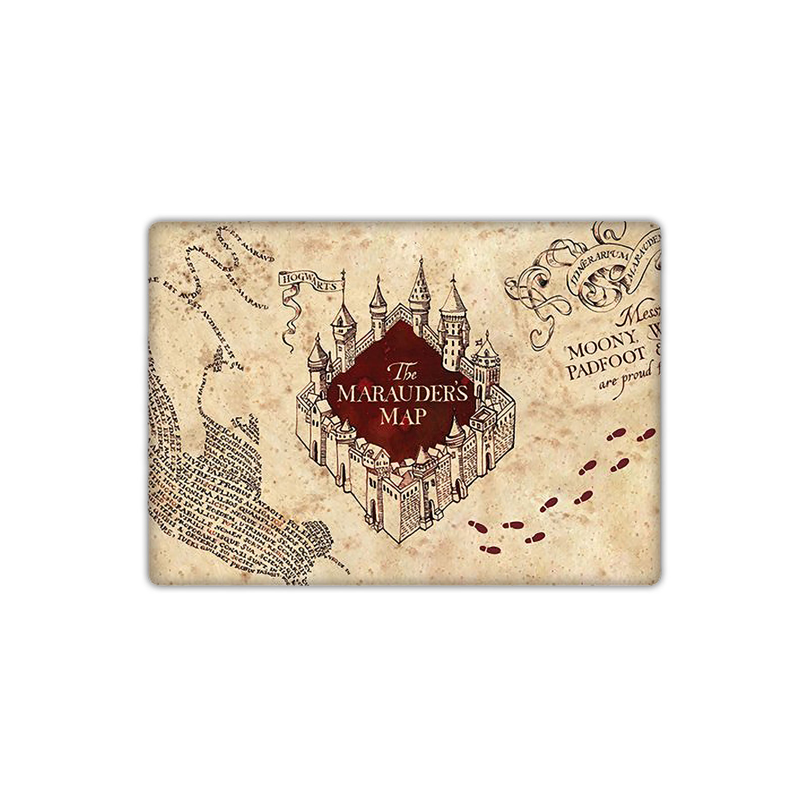 Harry Potter - Karte des Rumtreibers Magnet | Elbenwald
