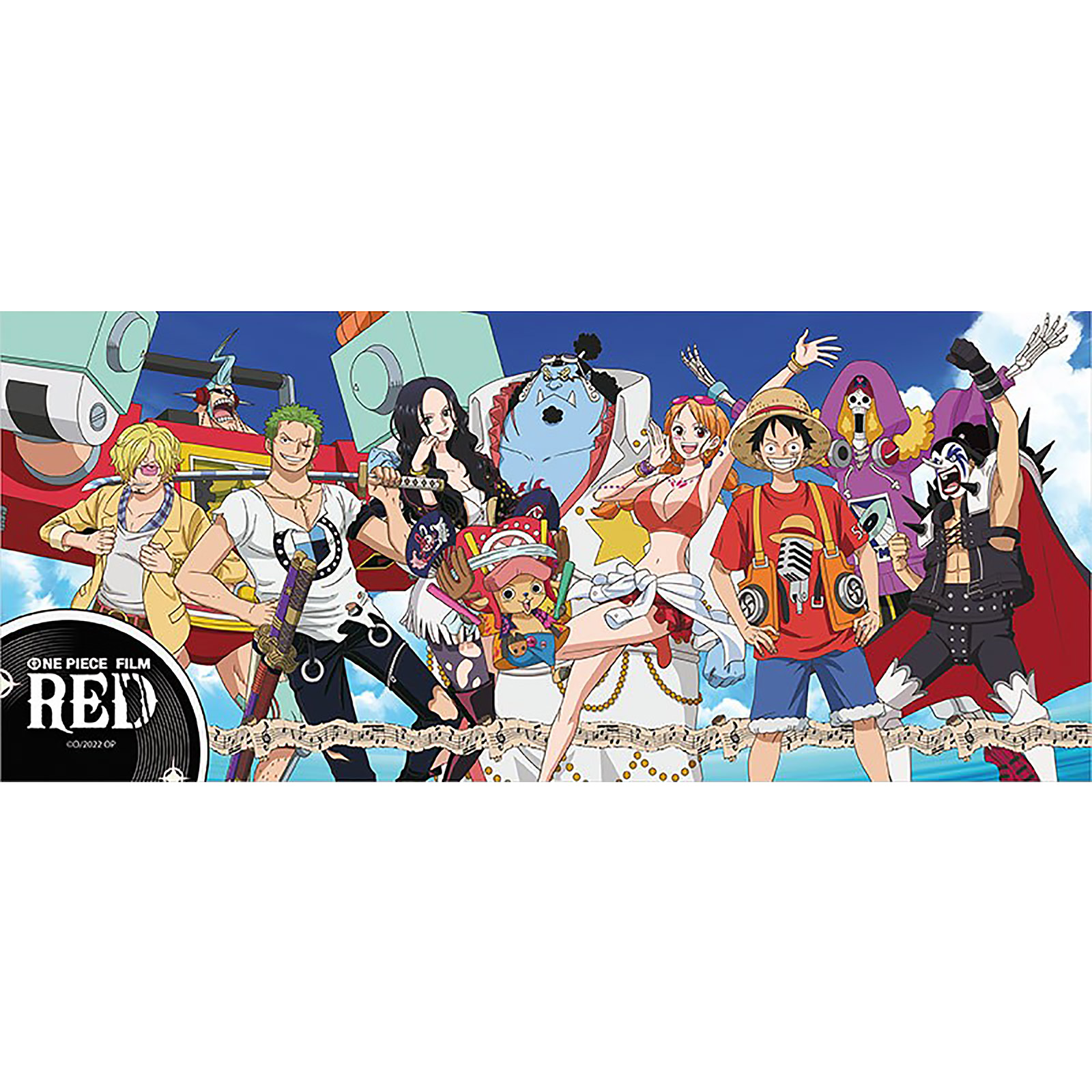 One Piece Red - Concert Tasse