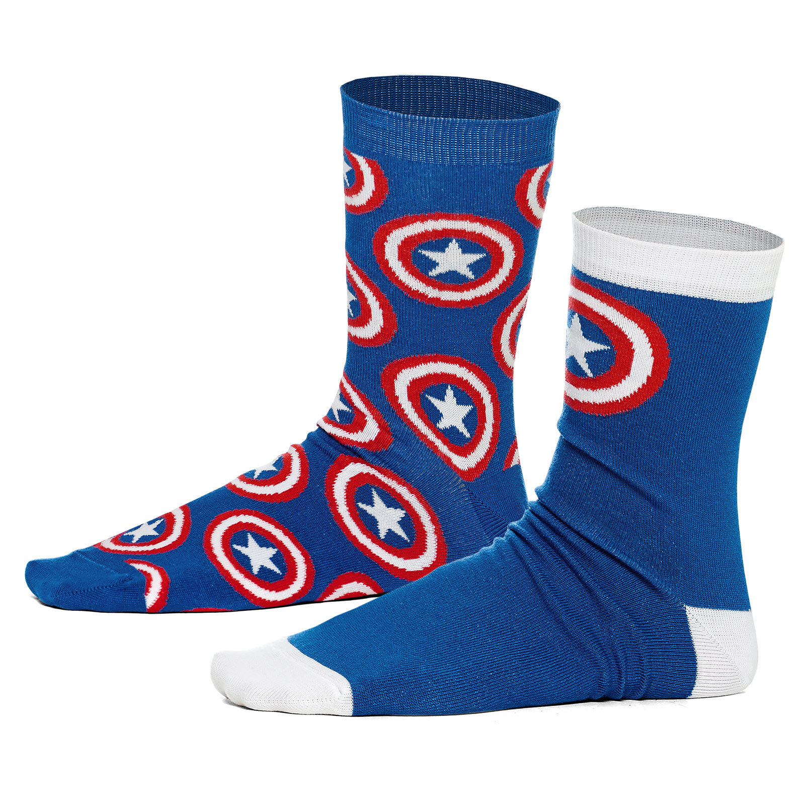 Captain America - Shield Logo Socken 2er Set