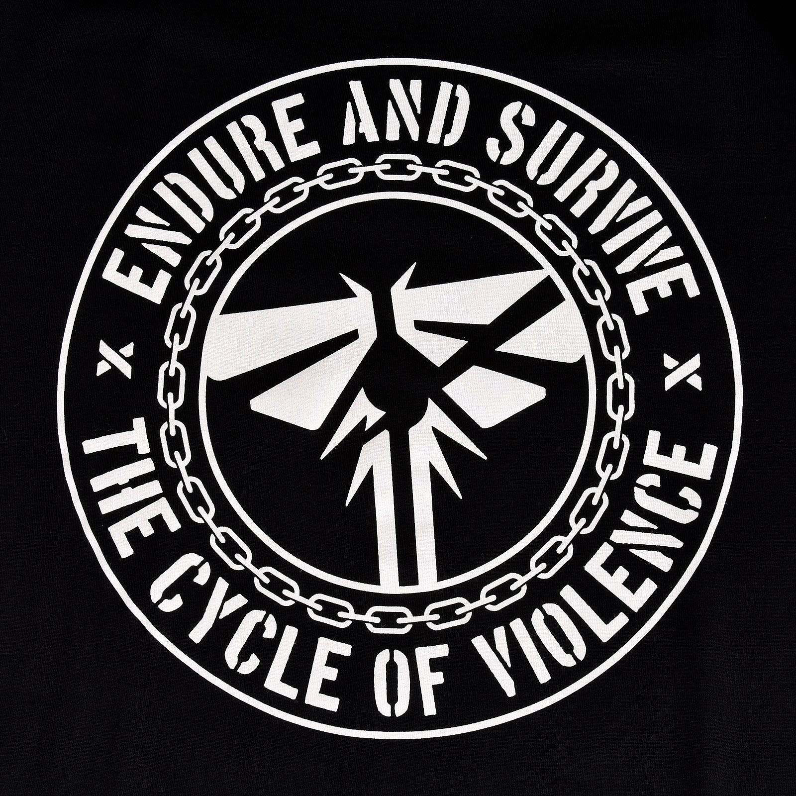 Endure and Survive T-Shirt für The Last of Us Fans schwarz