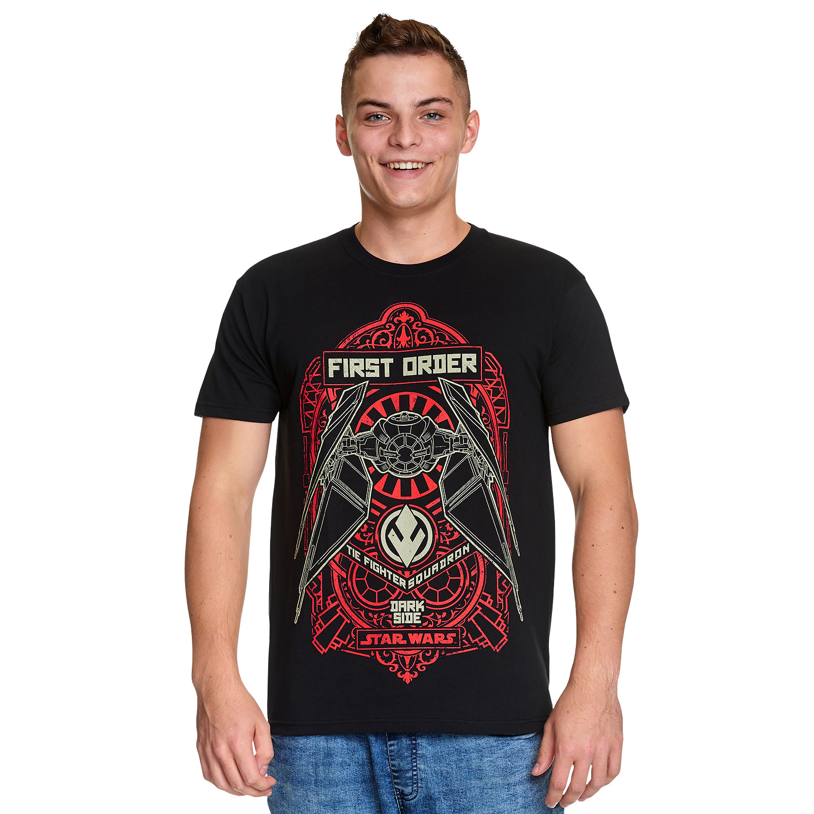 Star Wars - Tie Fighter Squadron T-Shirt schwarz