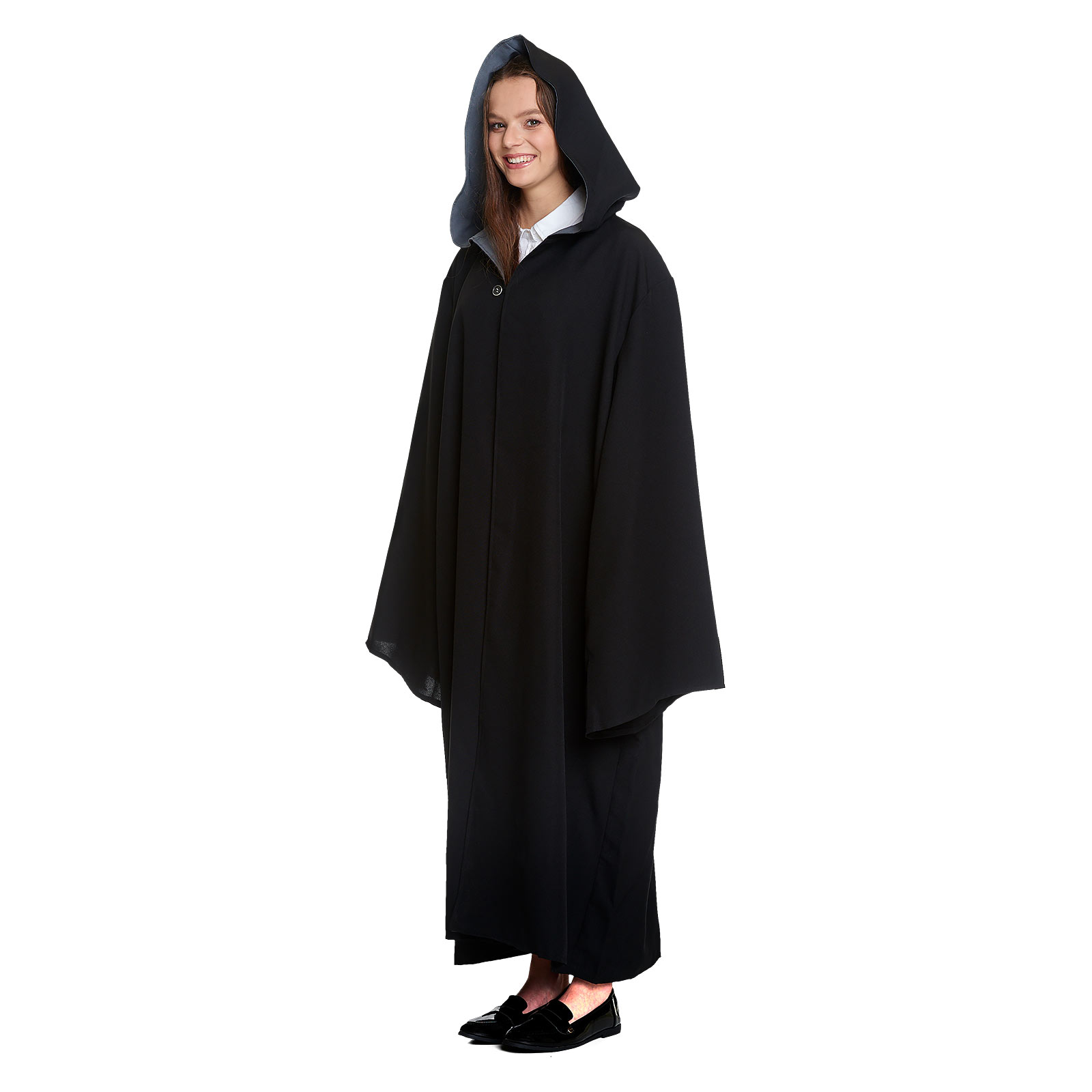 Zauberer Kostüm Robe mit Kapuze für Harry Potter Fans