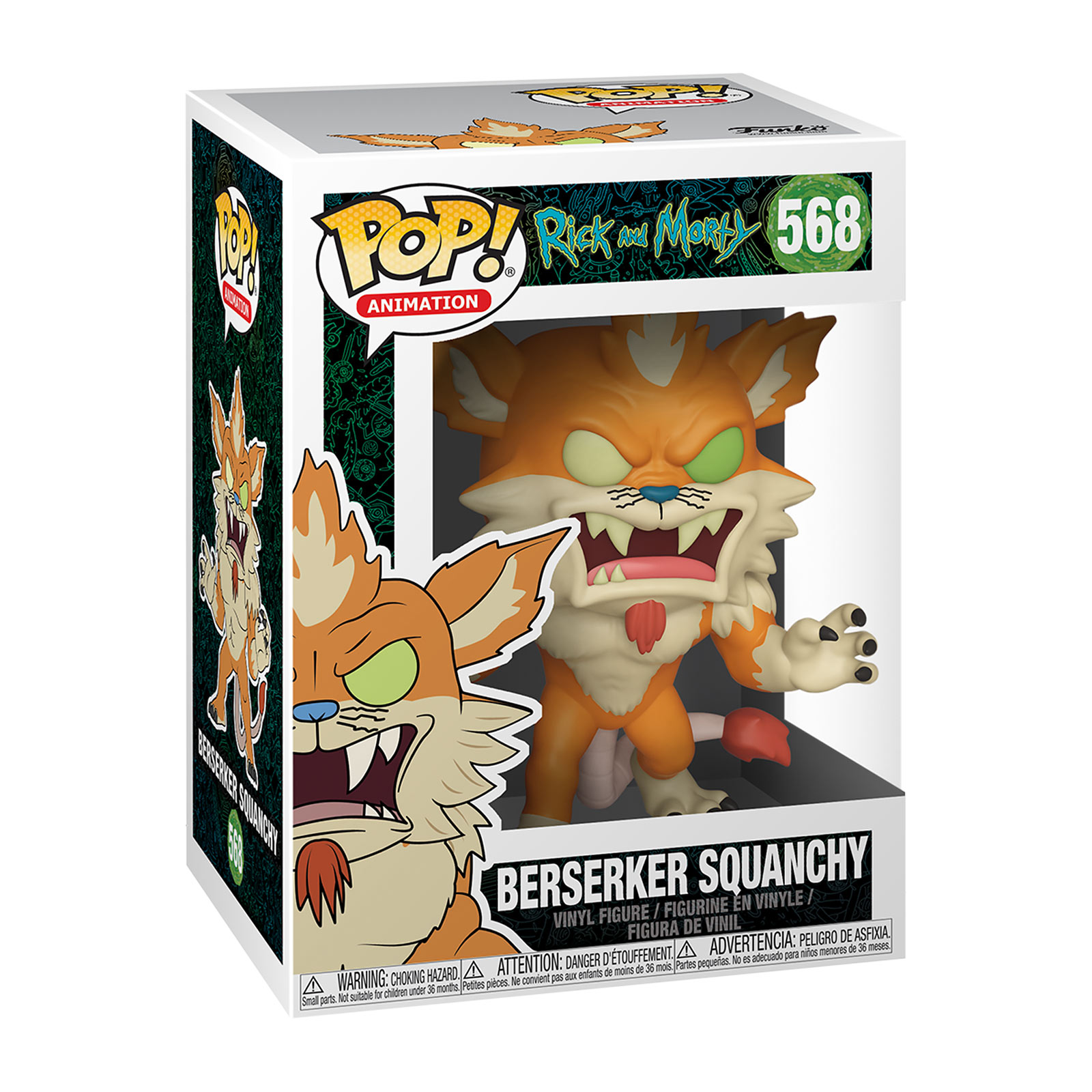 Rick and Morty - Berserker Squanchy Funko Pop Figur