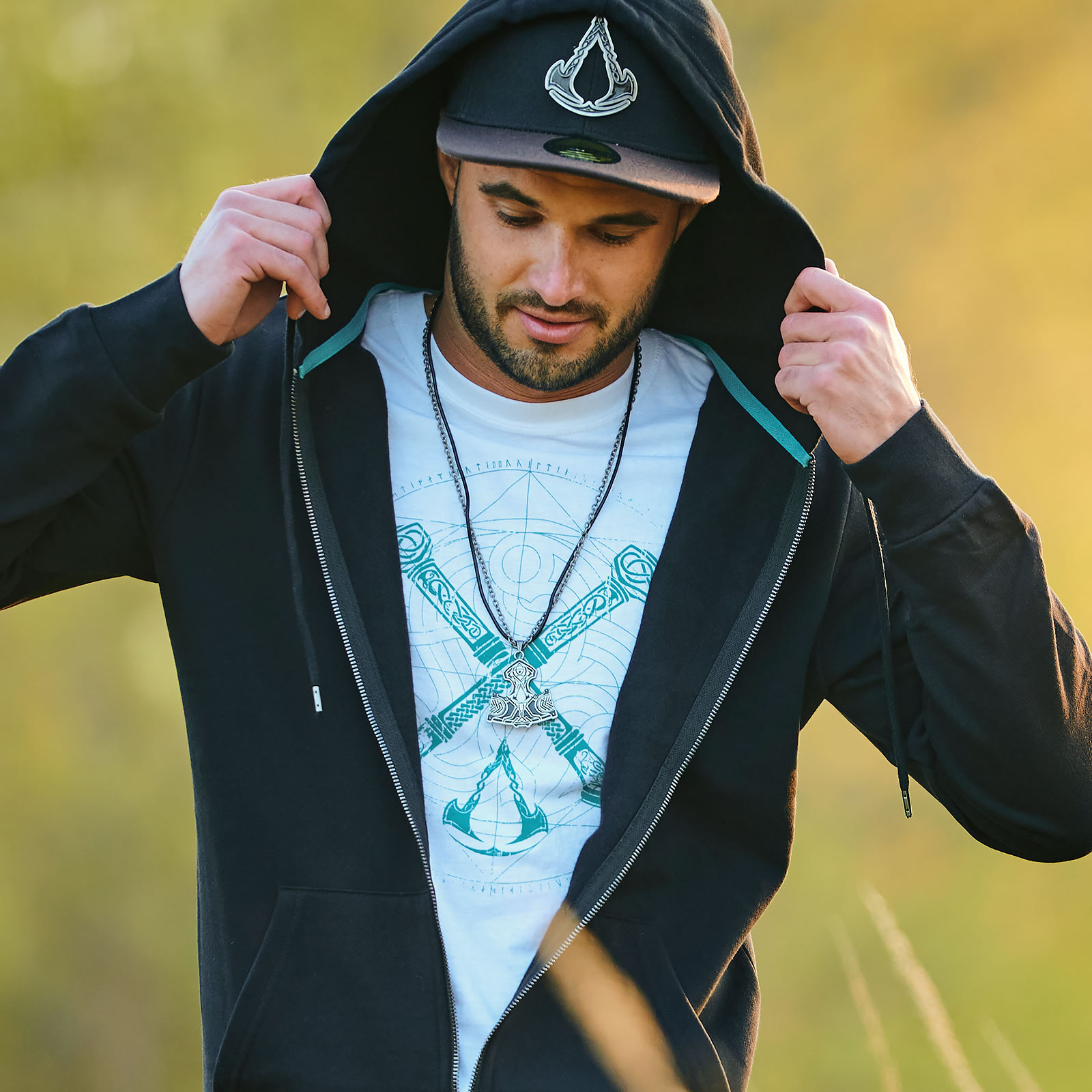 Assassin's Creed - Valhalla Thors Hammer Kette