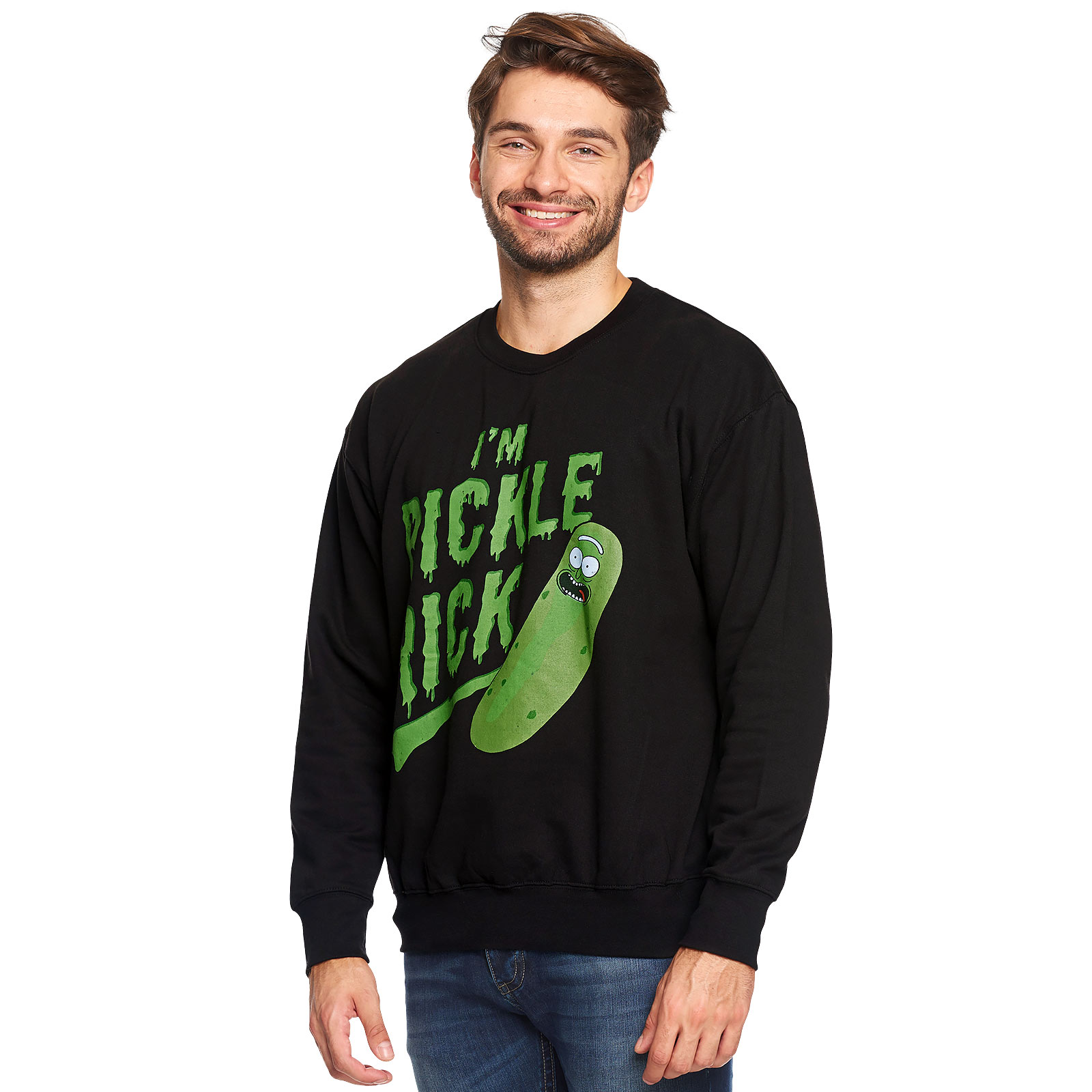 Rick and Morty - I'm Pickle Rick Sweater schwarz