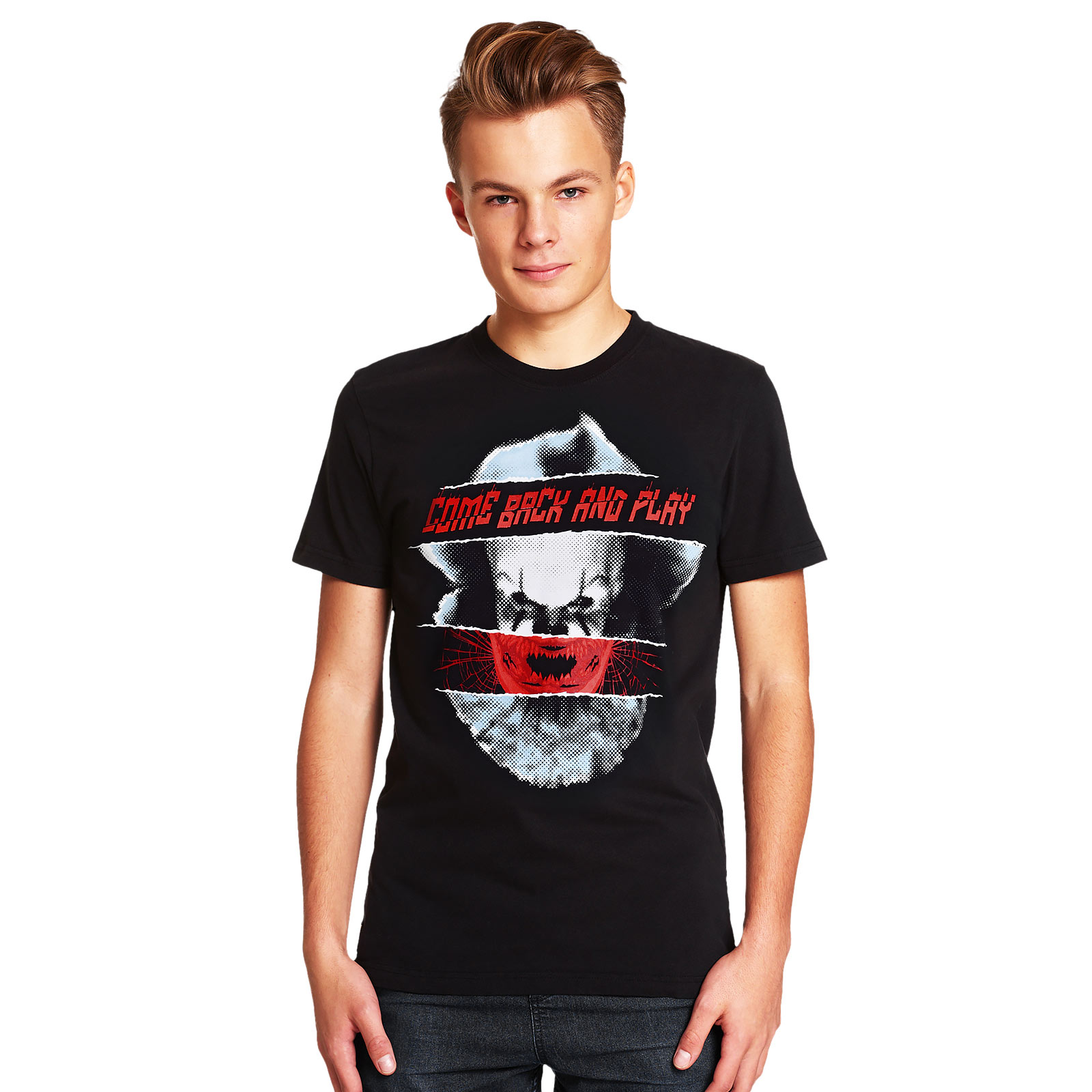 Stephen Kings ES - Pennywise Come Back and Play T-Shirt