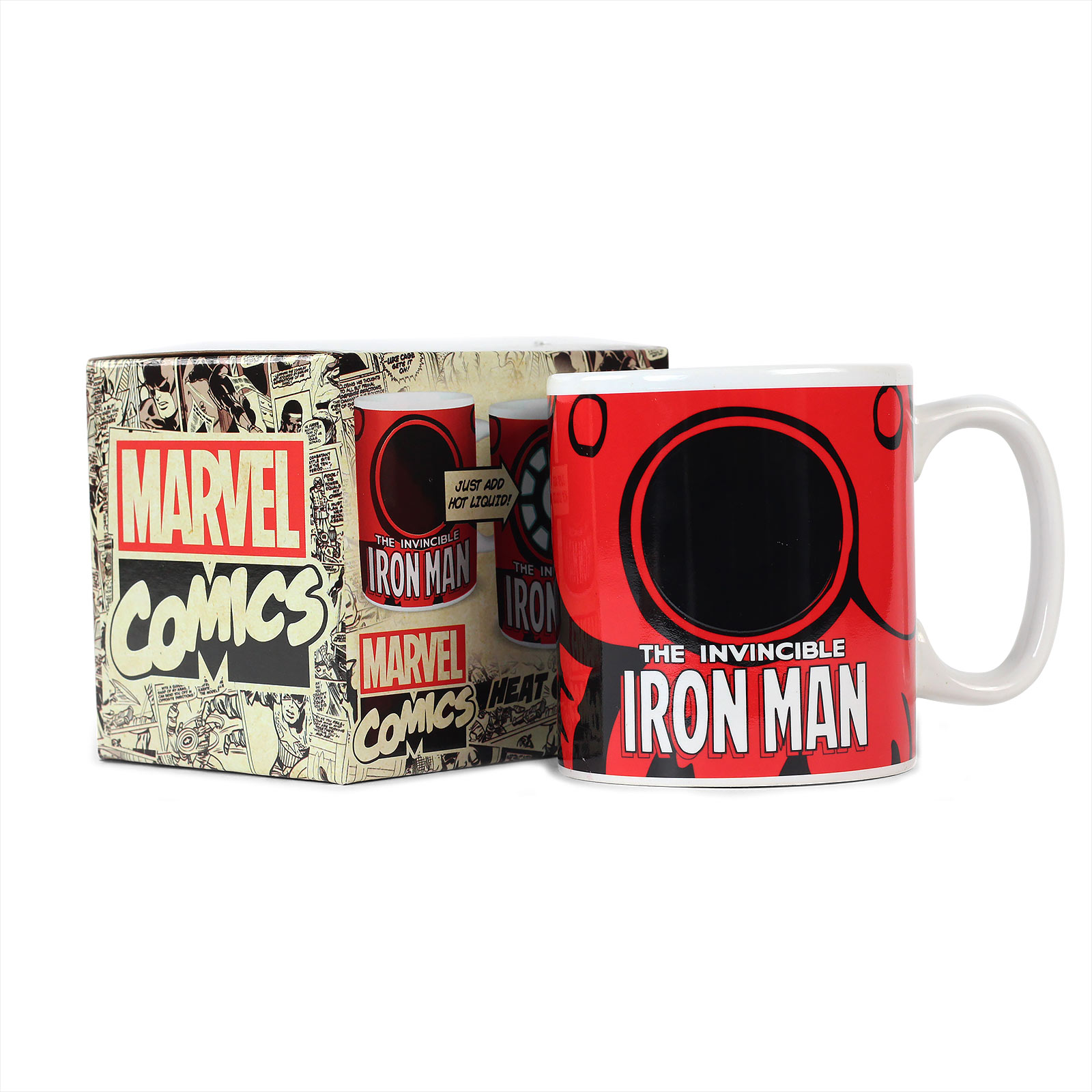 Iron Man - Marvel Thermoeffekt Tasse