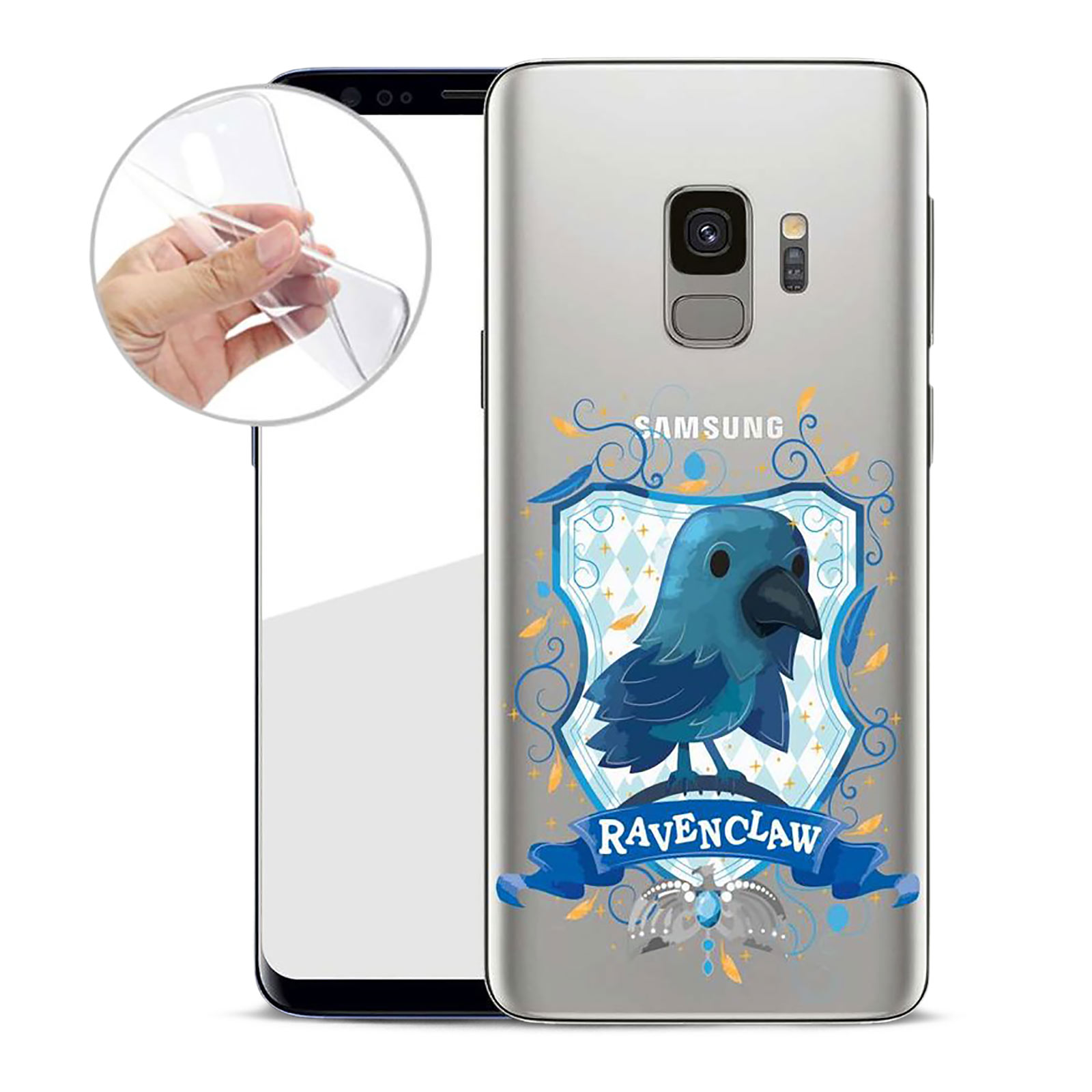 Harry Potter - Magical Ravenclaw Samsung Galaxy S9 Handyhülle Silikon transparent