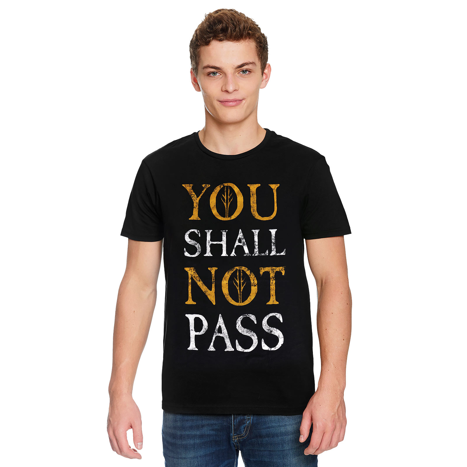 Herr der Ringe - You Shall Not Pass T-Shirt schwarz