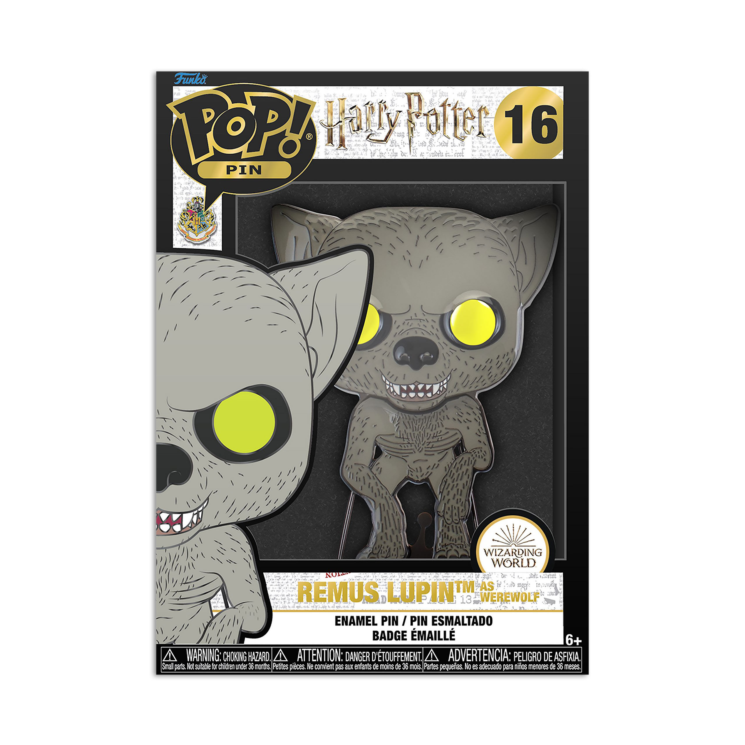 Harry Potter - Remus Lupin Funko Pop Pin 9 cm