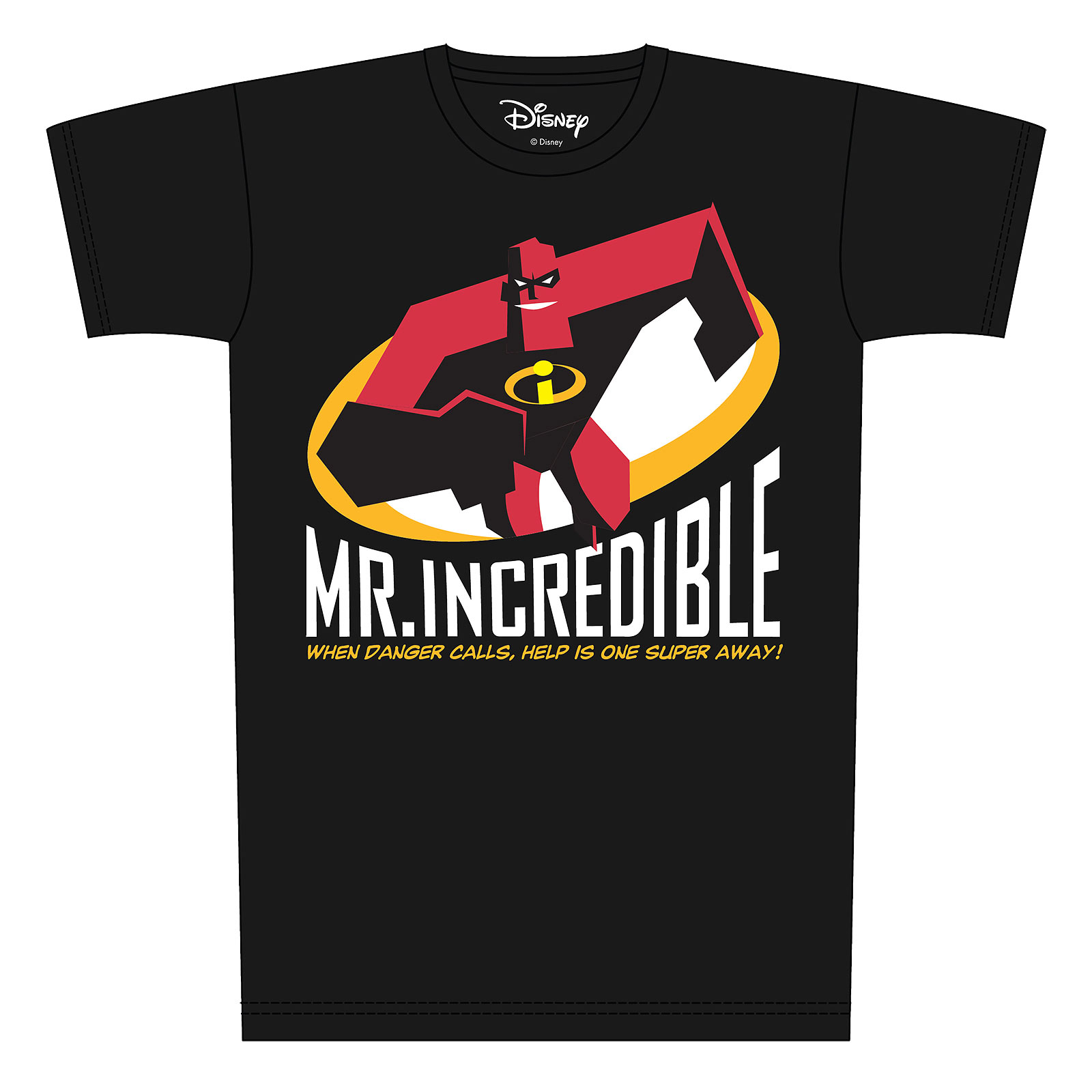 The Incredibles - One Super Away T-Shirt schwarz