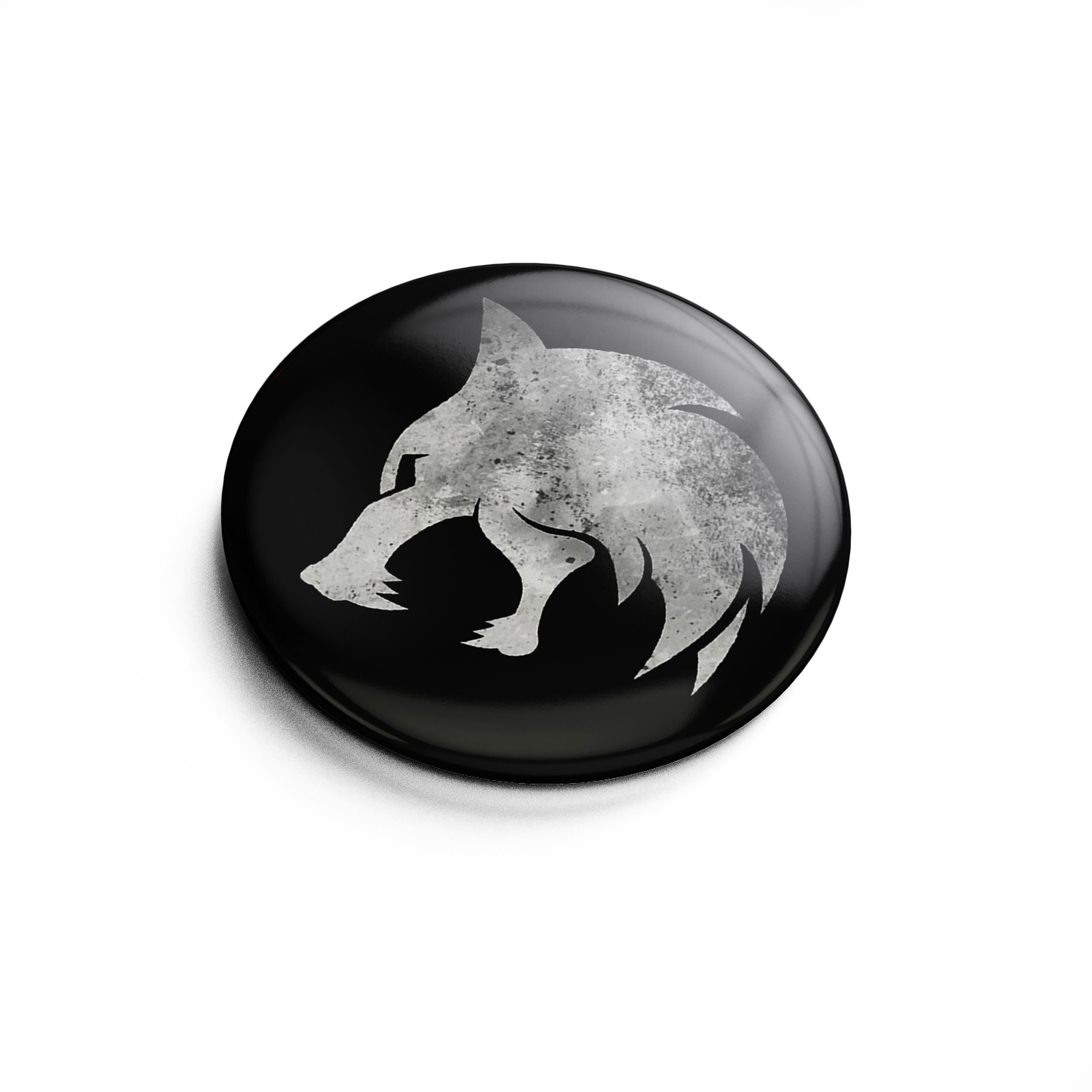 Wolf Button für Witcher Fans