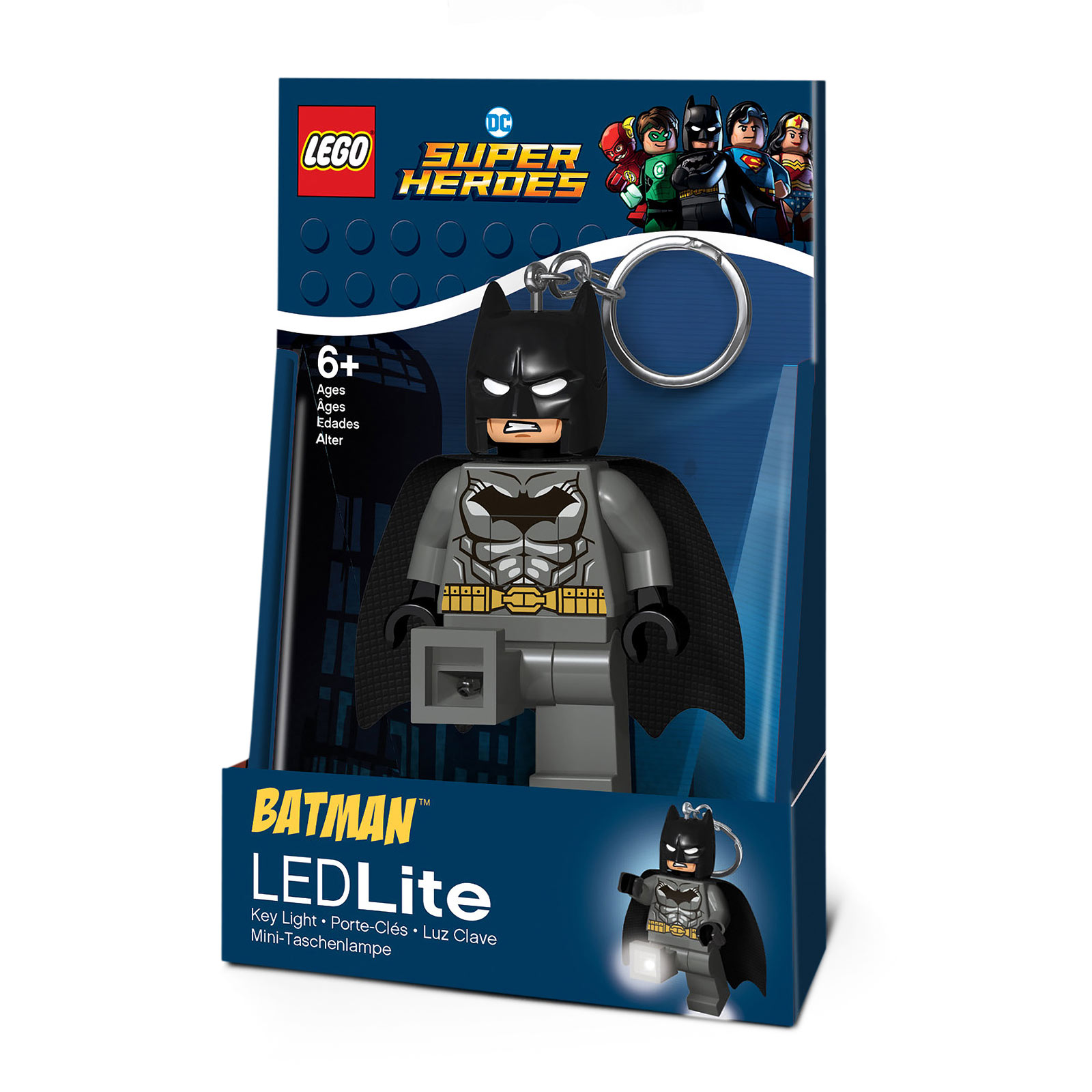 Batman - Super Heroes LEGO Schlüsselanhänger mit Licht
