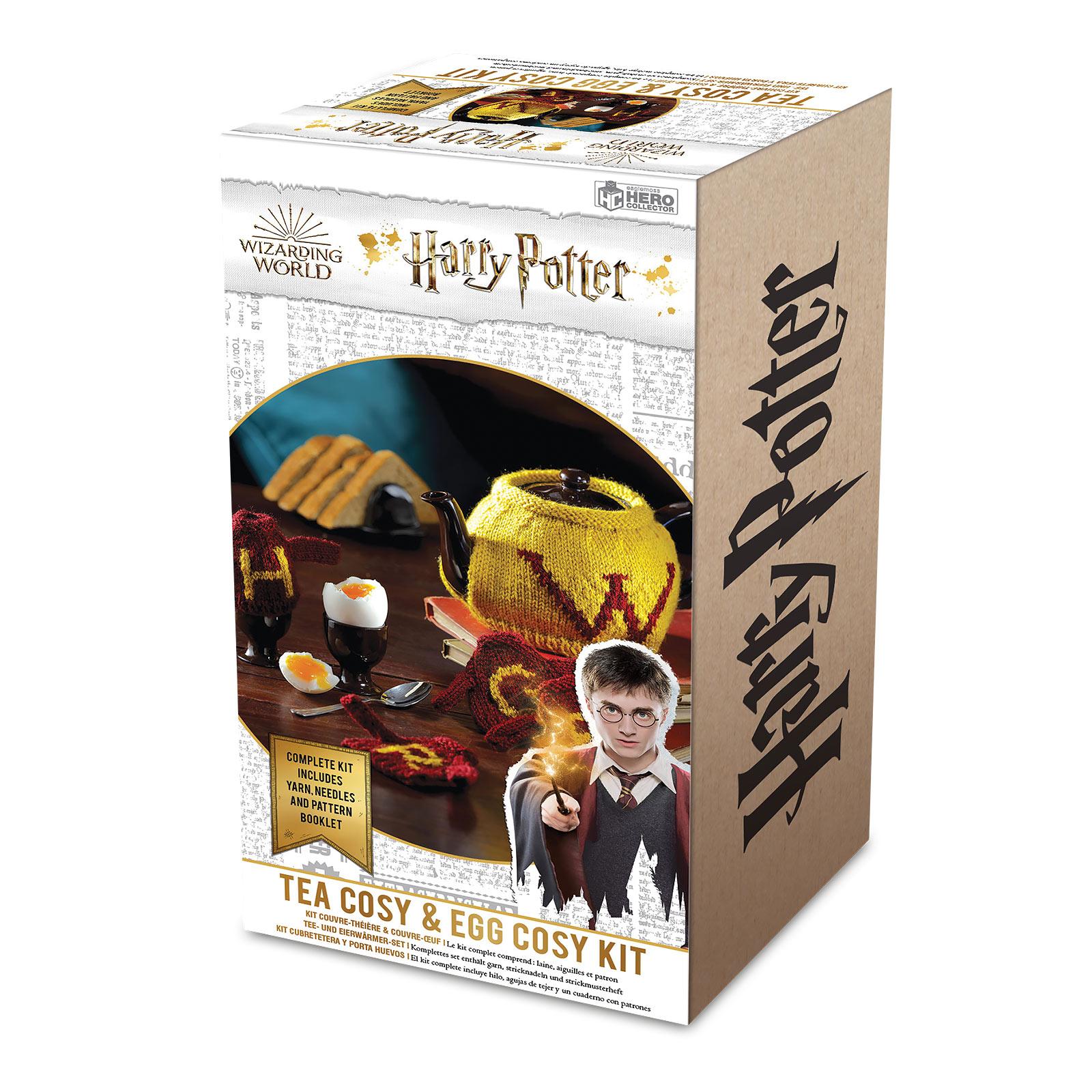 Harry Potter - Weasley Tee- & Eier-Wärmer Strick-Set