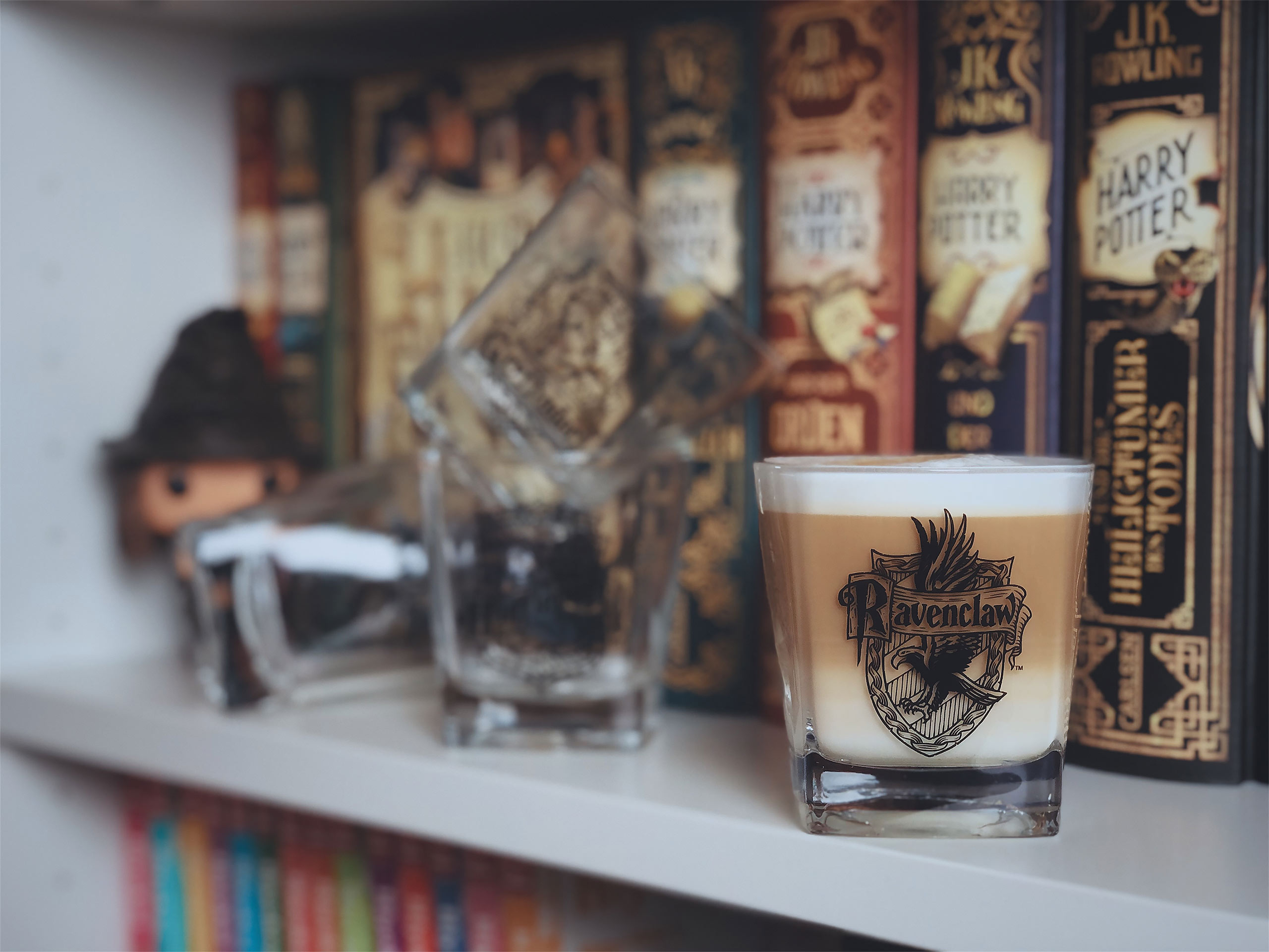 Harry Potter - Häuser Wappen Gläserset 4-teilig