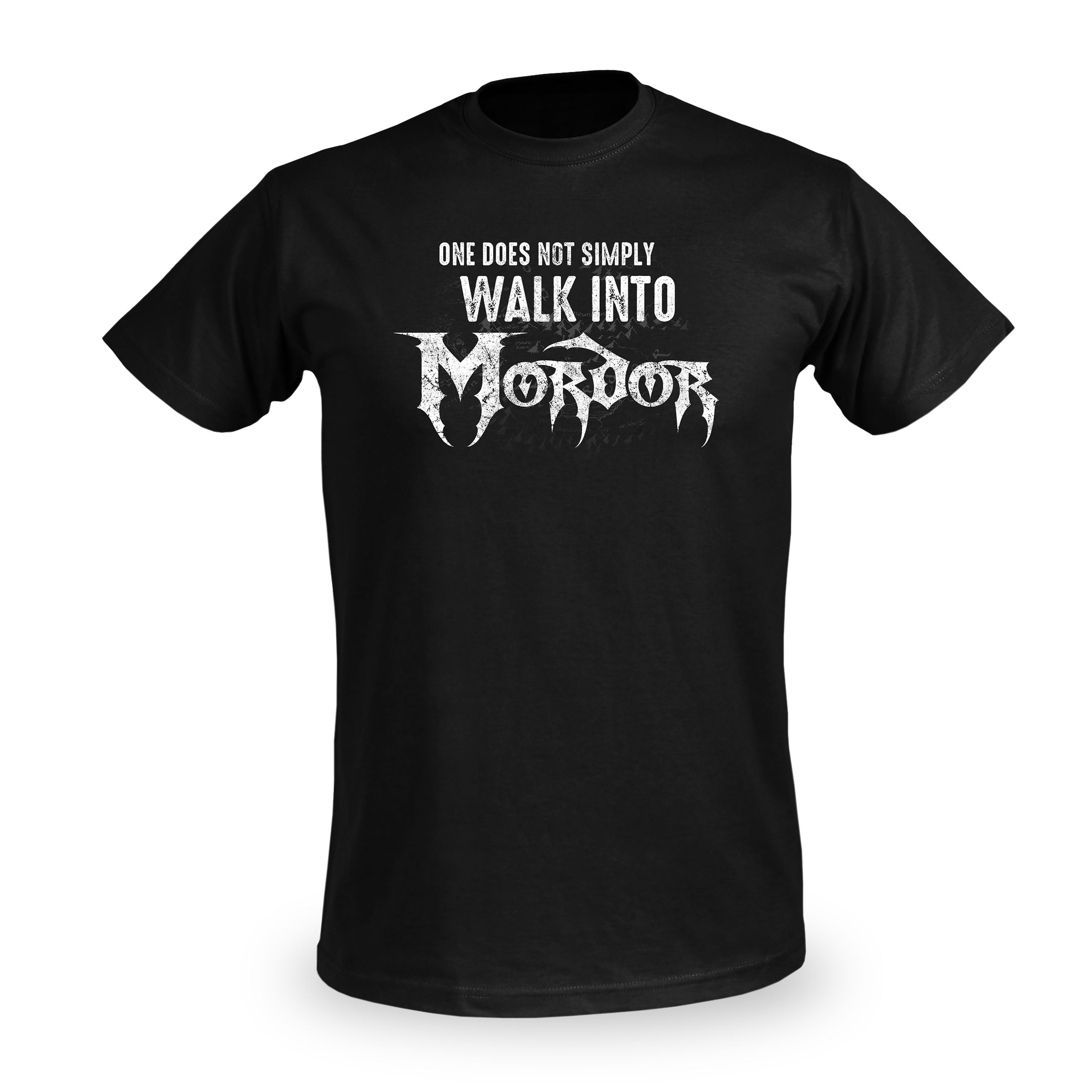Herr der Ringe - Walk Into Mordor T-Shirt schwarz