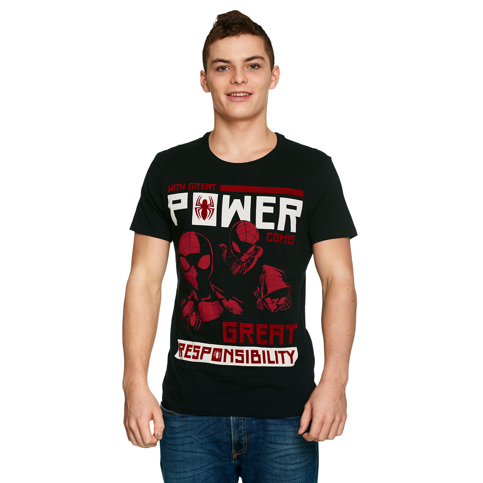 Spider-Man - Power vs. Responsibility T-Shirt schwarz