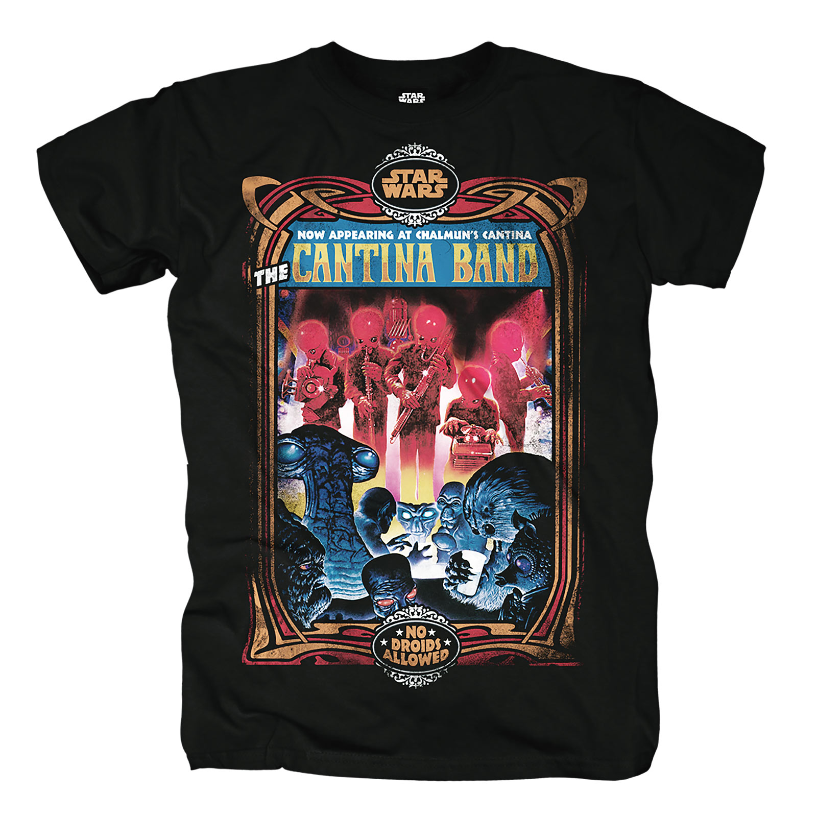 Star Wars - Chalmuns Cantina Band T-Shirt schwarz