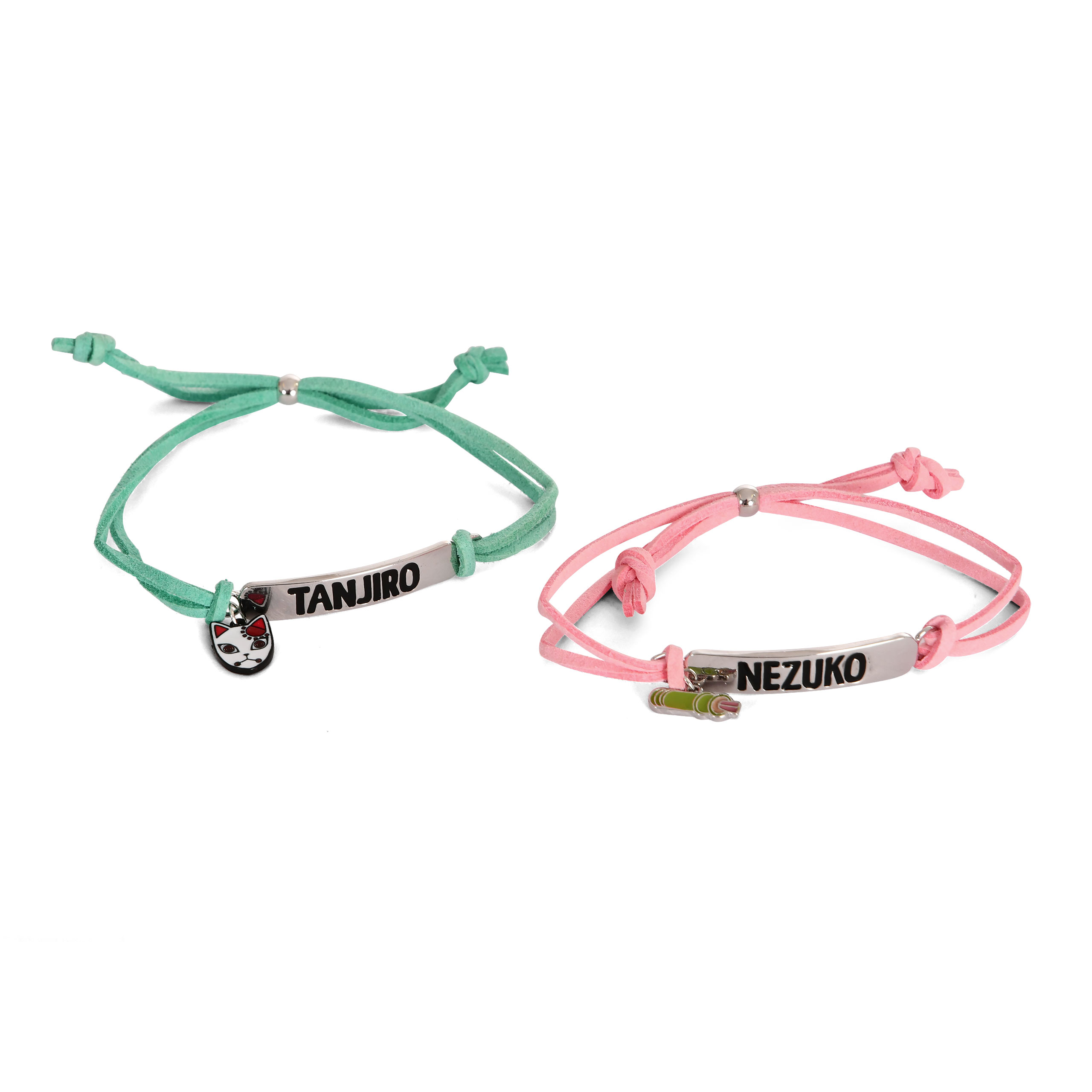 Demon Slayer - Nezuko und Tanjiro Armbänder 2er Set