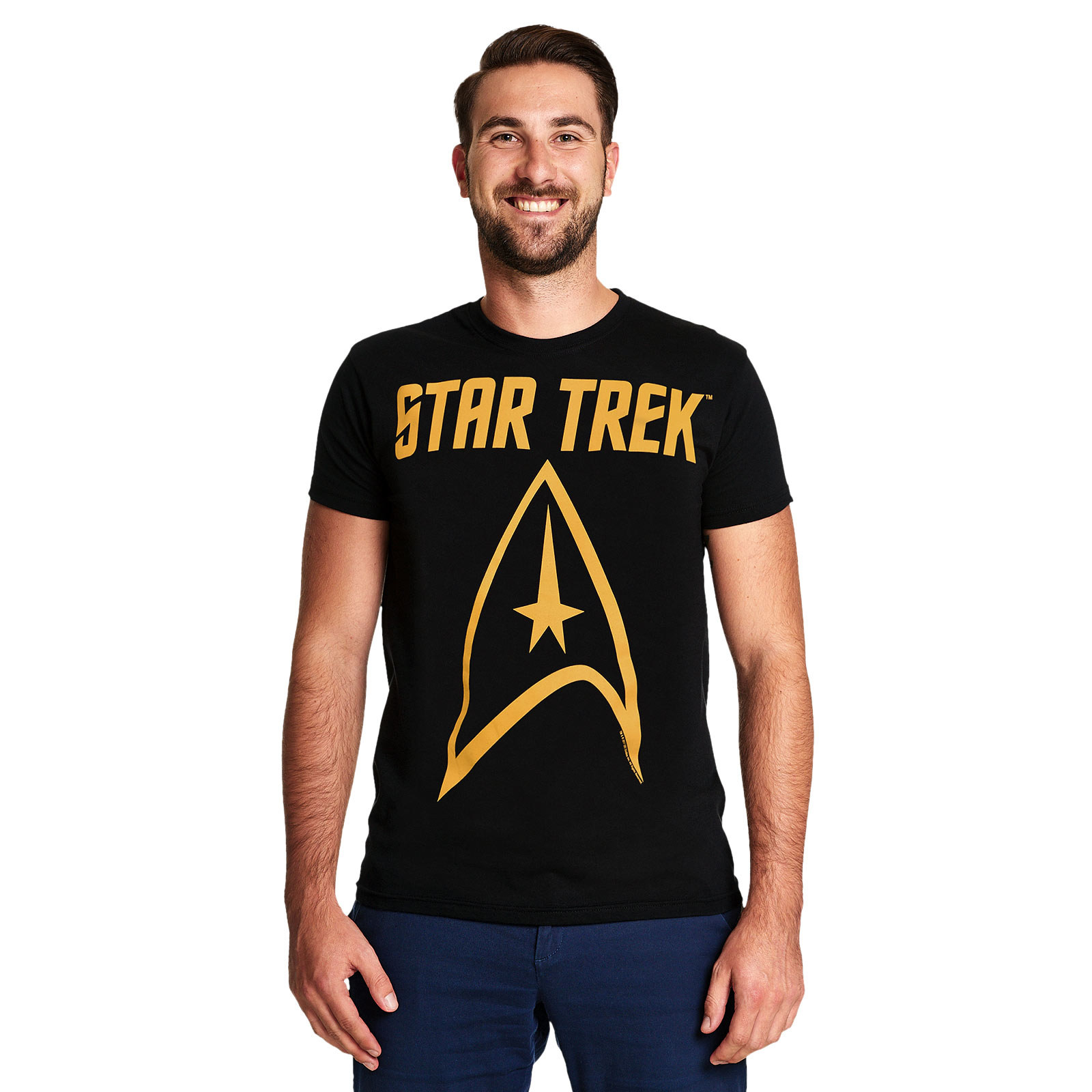 Star Trek - Logo T-Shirt schwarz