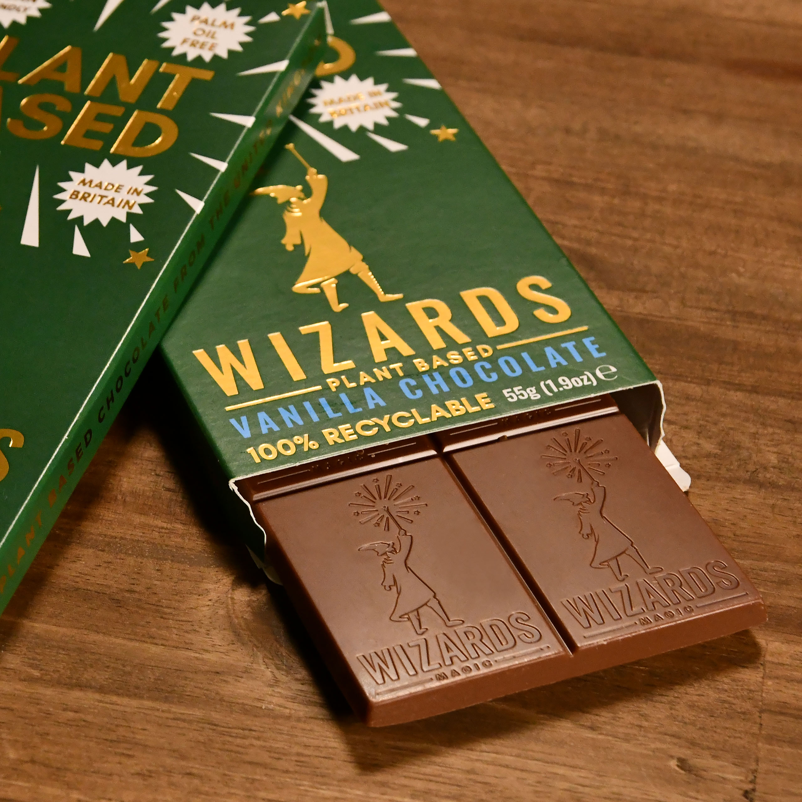 Wizards Magic - Plant Based Selection Schokolade 4 Tafeln