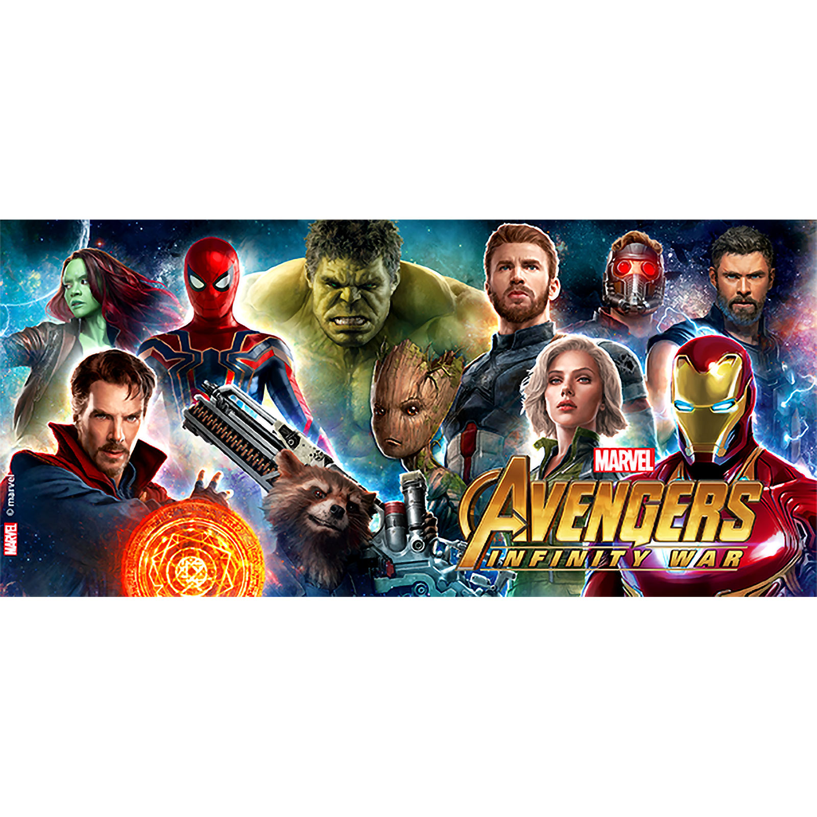 Avengers - Infinity Heroes Collage Tasse
