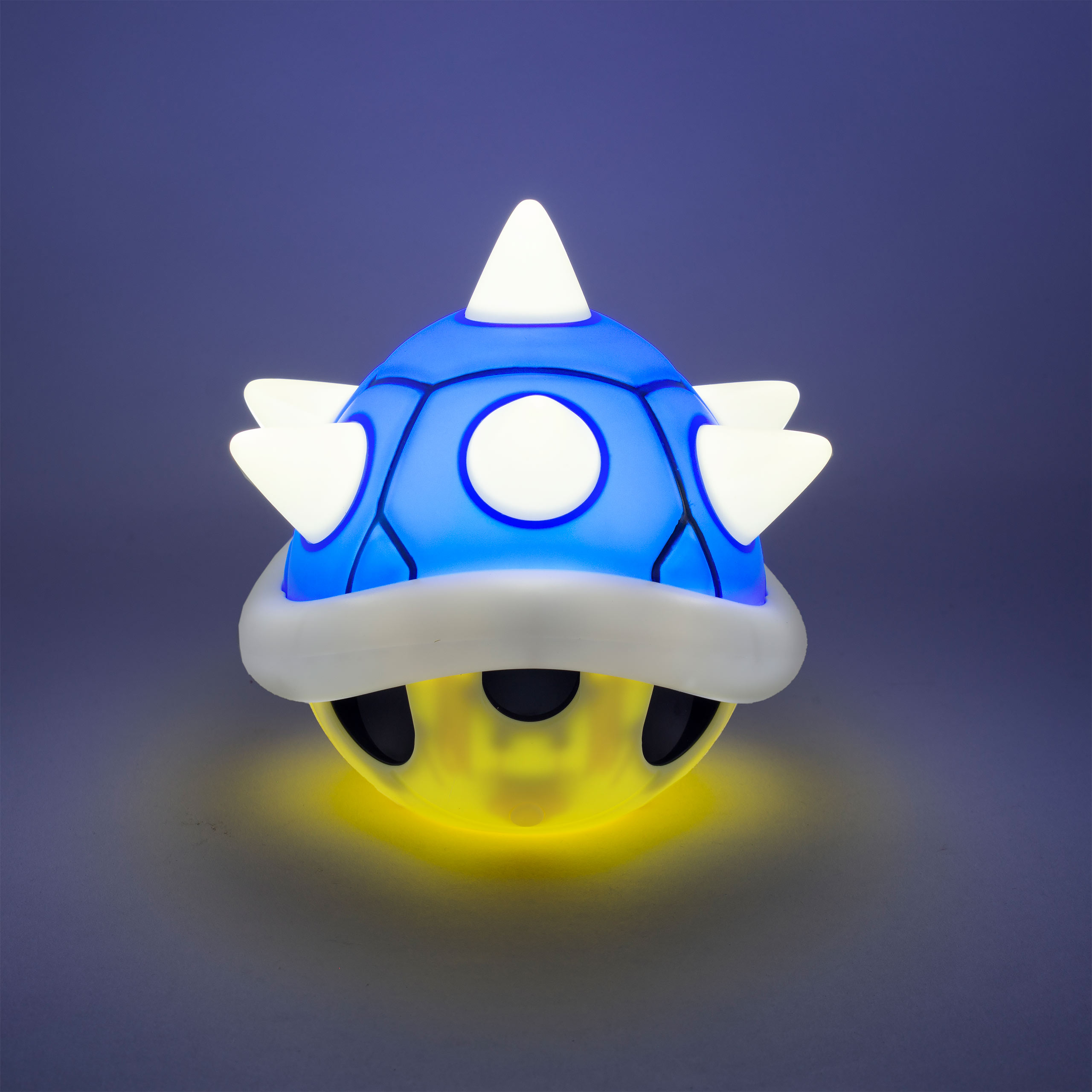Super Mario - Blauer Panzer Tischlampe mit Sound
