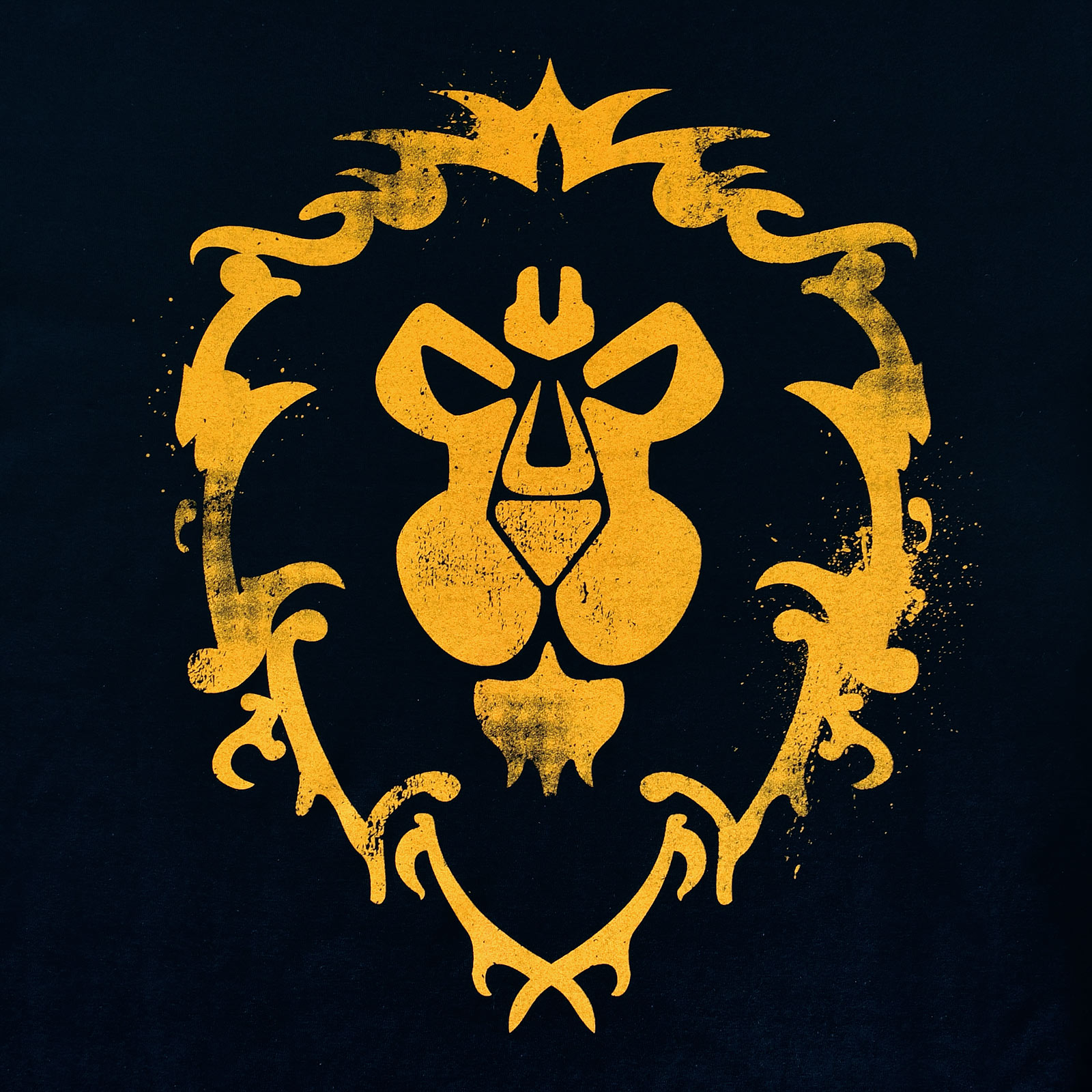 World of Warcraft - Alliance Spray Logo T-Shirt blau