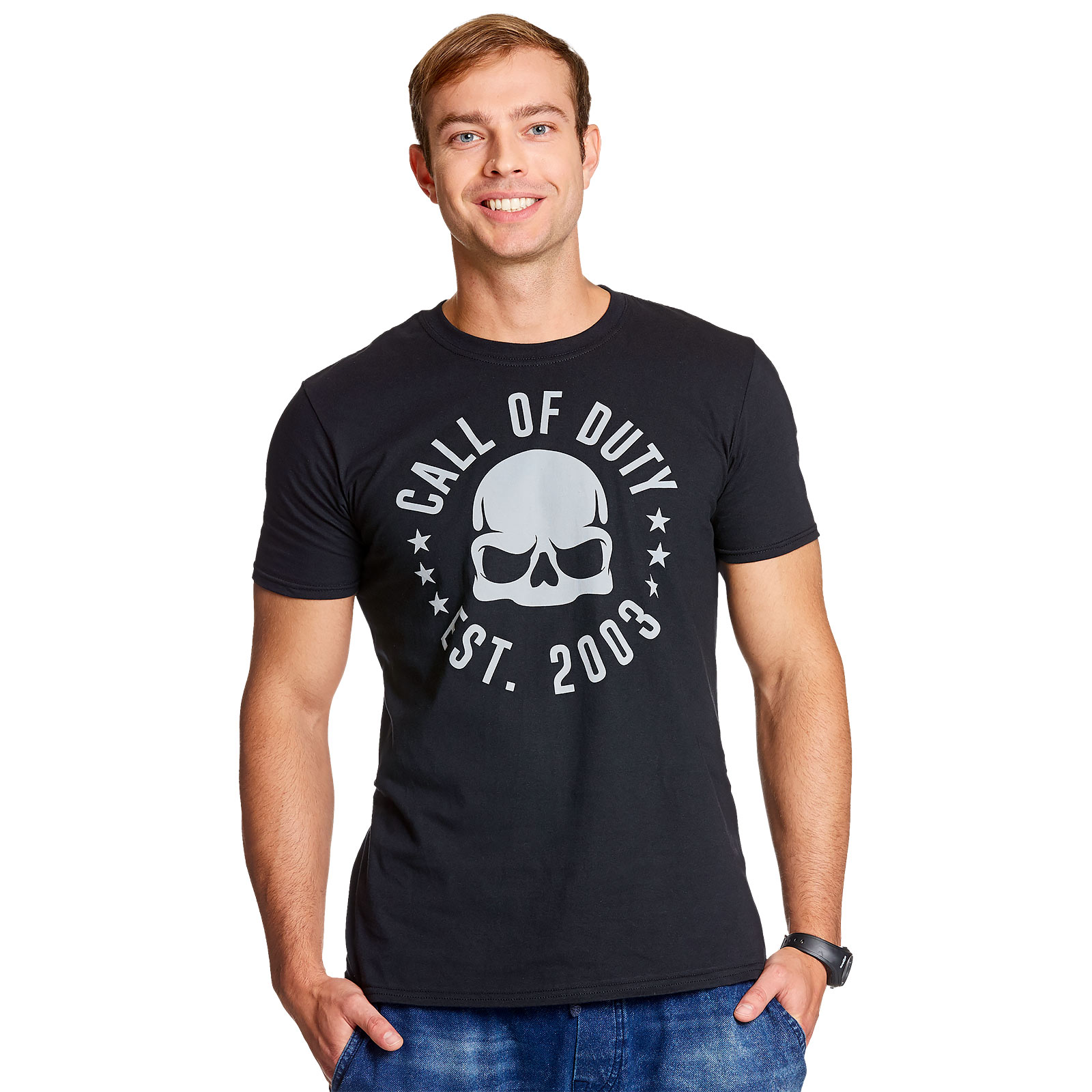 Call of Duty - Skull Tour T-Shirt schwarz