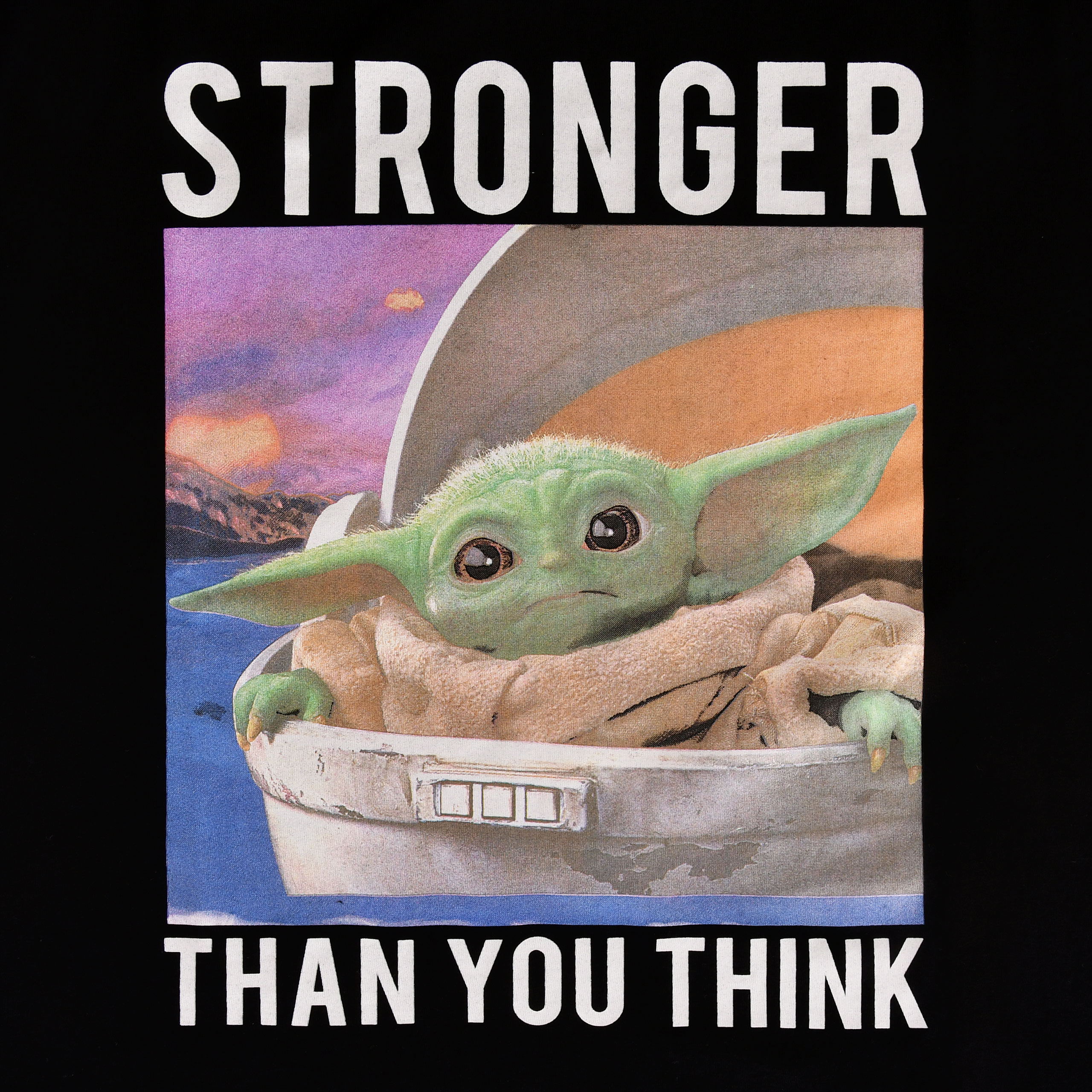Grogu Stronger Than You Think T-Shirt Damen - Star Wars The Mandalorian