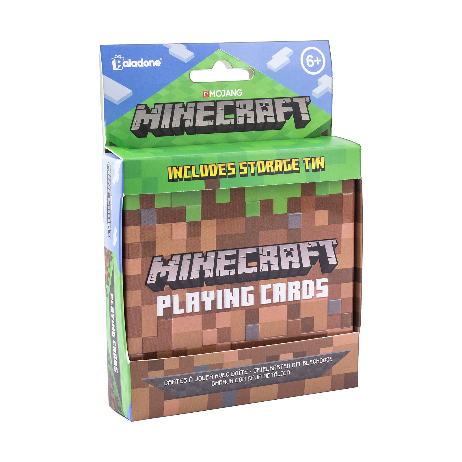 Minecraft Spielkarten in Metallbox