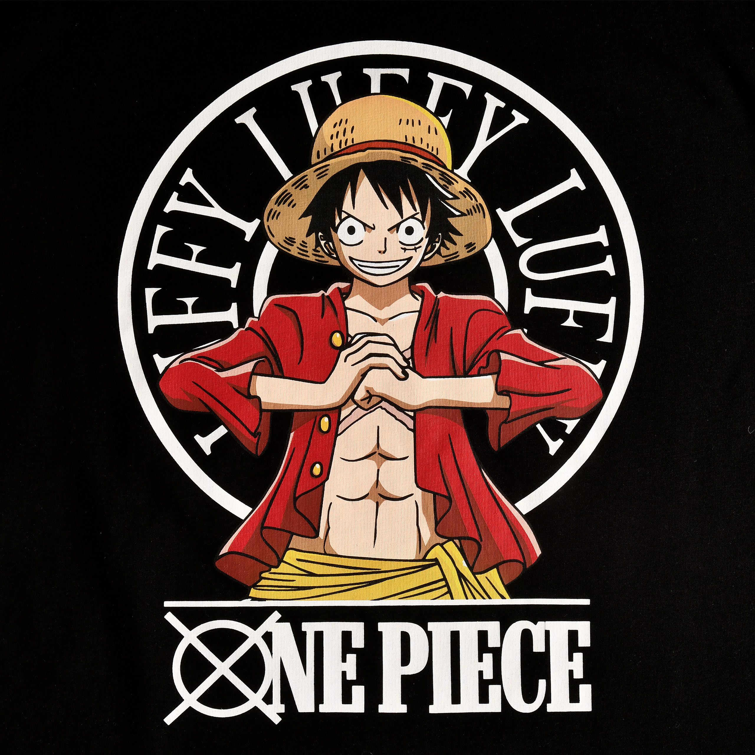 One Piece - Monkey D. Luffy T-Shirt schwarz